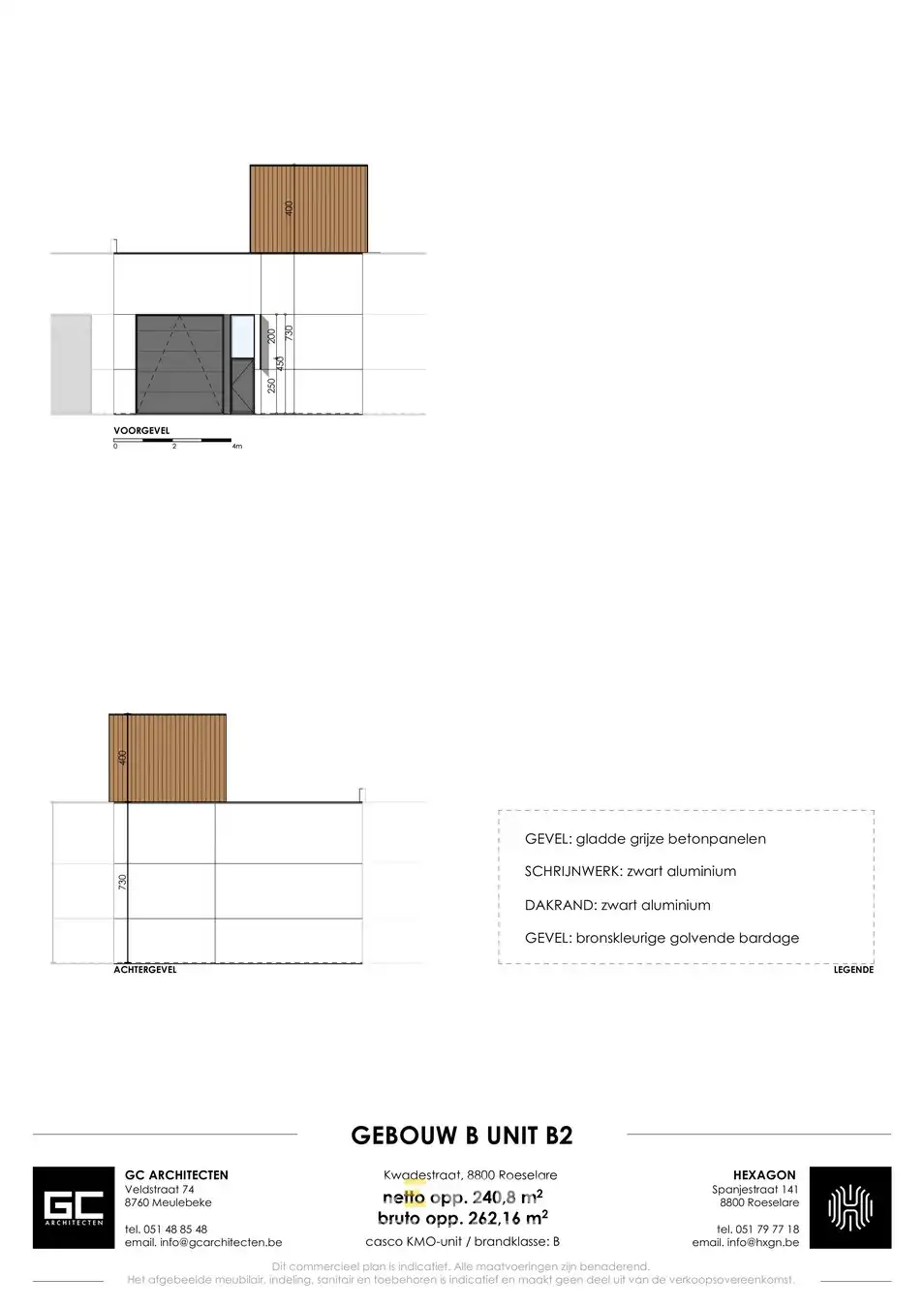 Nieuwbouw casco KMO-unit met kantoorruimte bovenop de loods en mogelijkheid tot prachtig dakterras ! foto 34