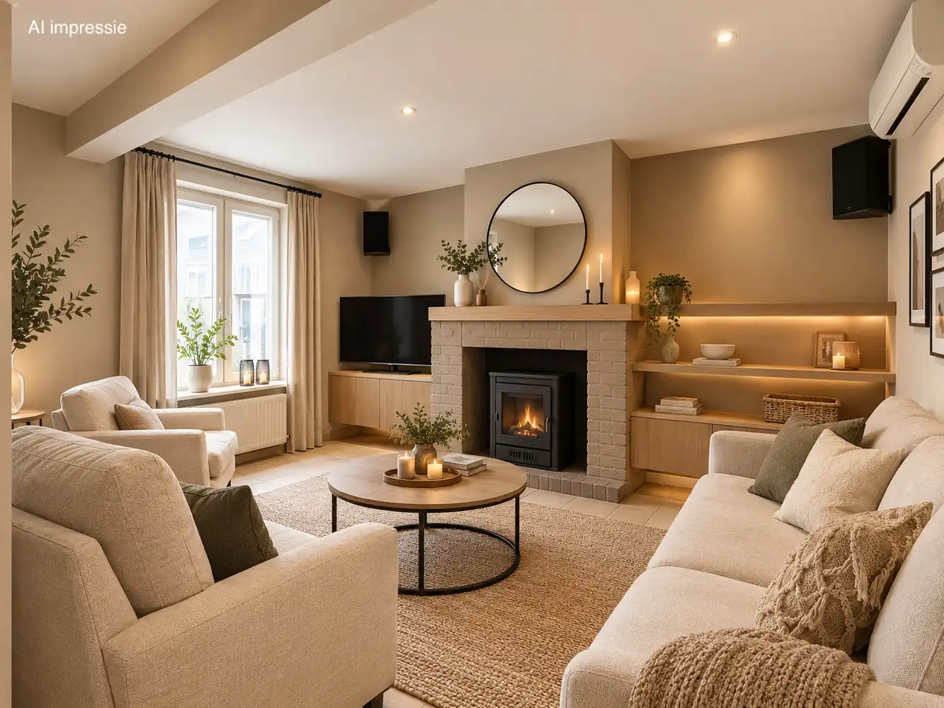 Ruime woning op bijna 2.000 m² grond met dubbele garage en werkhuis foto 2