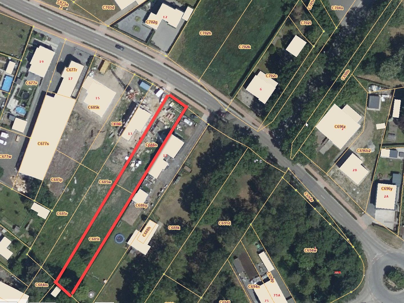 Ruim perceel van 10a08ca voor halfopen bebouwing in Zonhoven foto 4