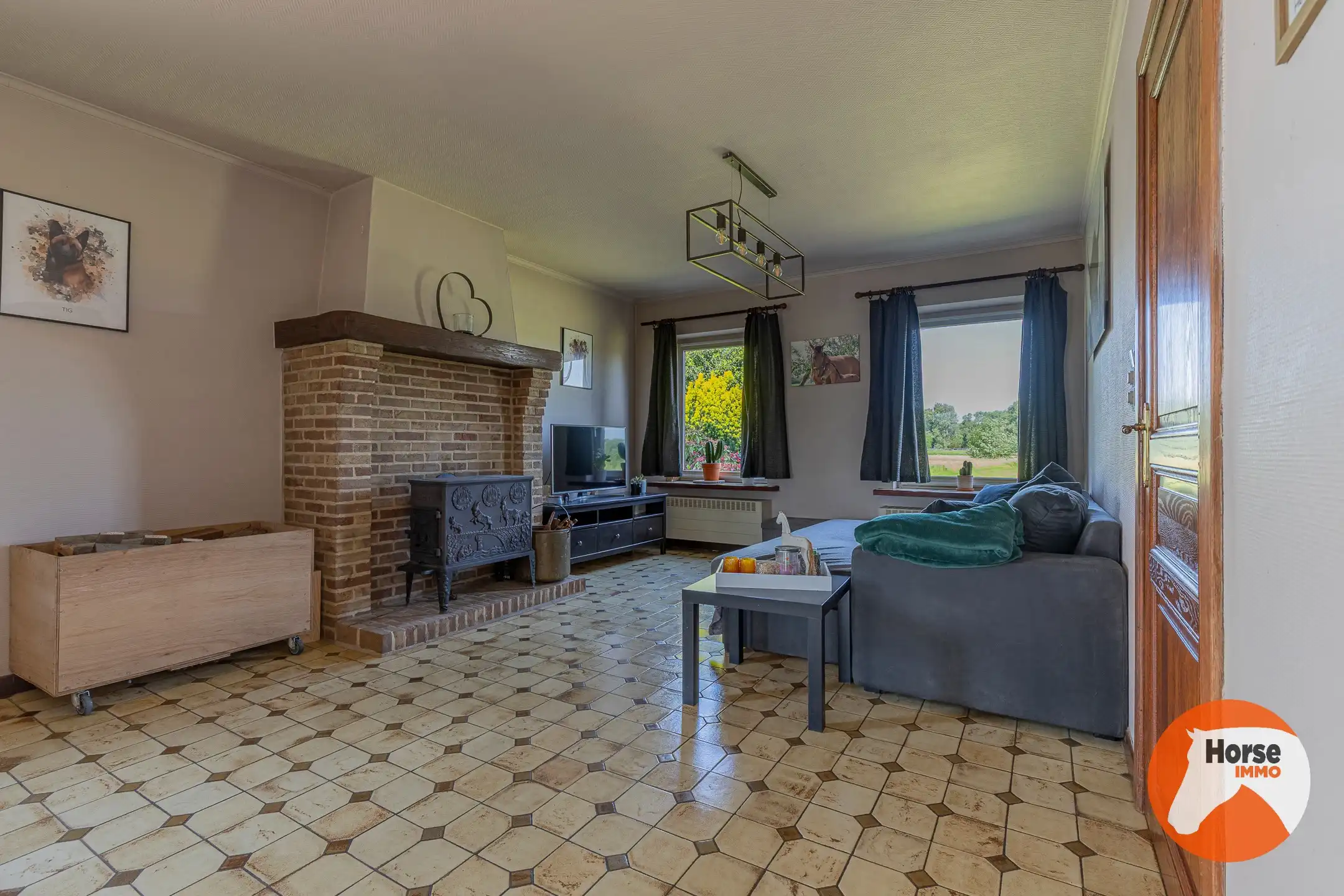 LEBBEKE - Charmante woning met paardenaccommodatie. foto 5
