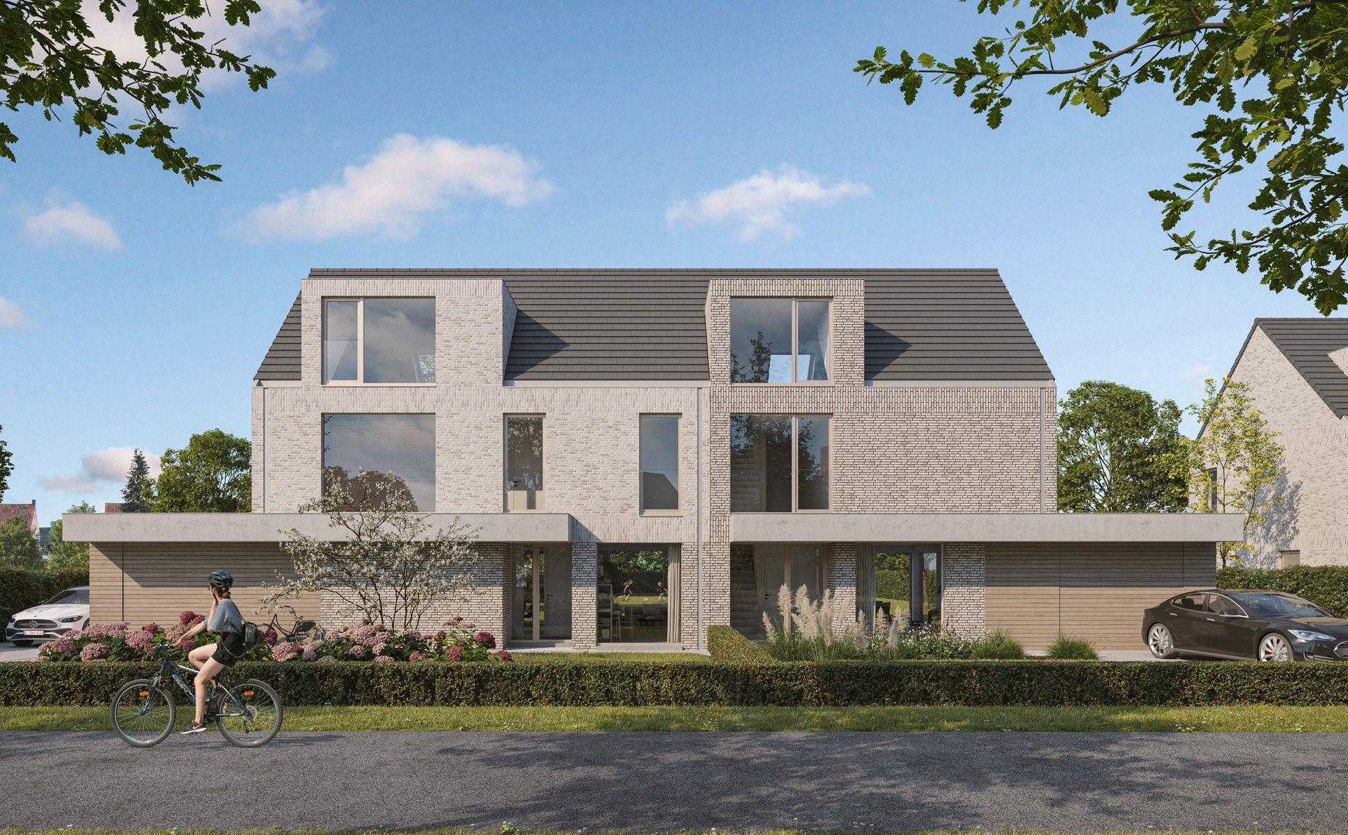 Lot 2: Ruime nieuwbouwwoning (288 m²) op perceel van 830 m² foto {{pictureIndex}}