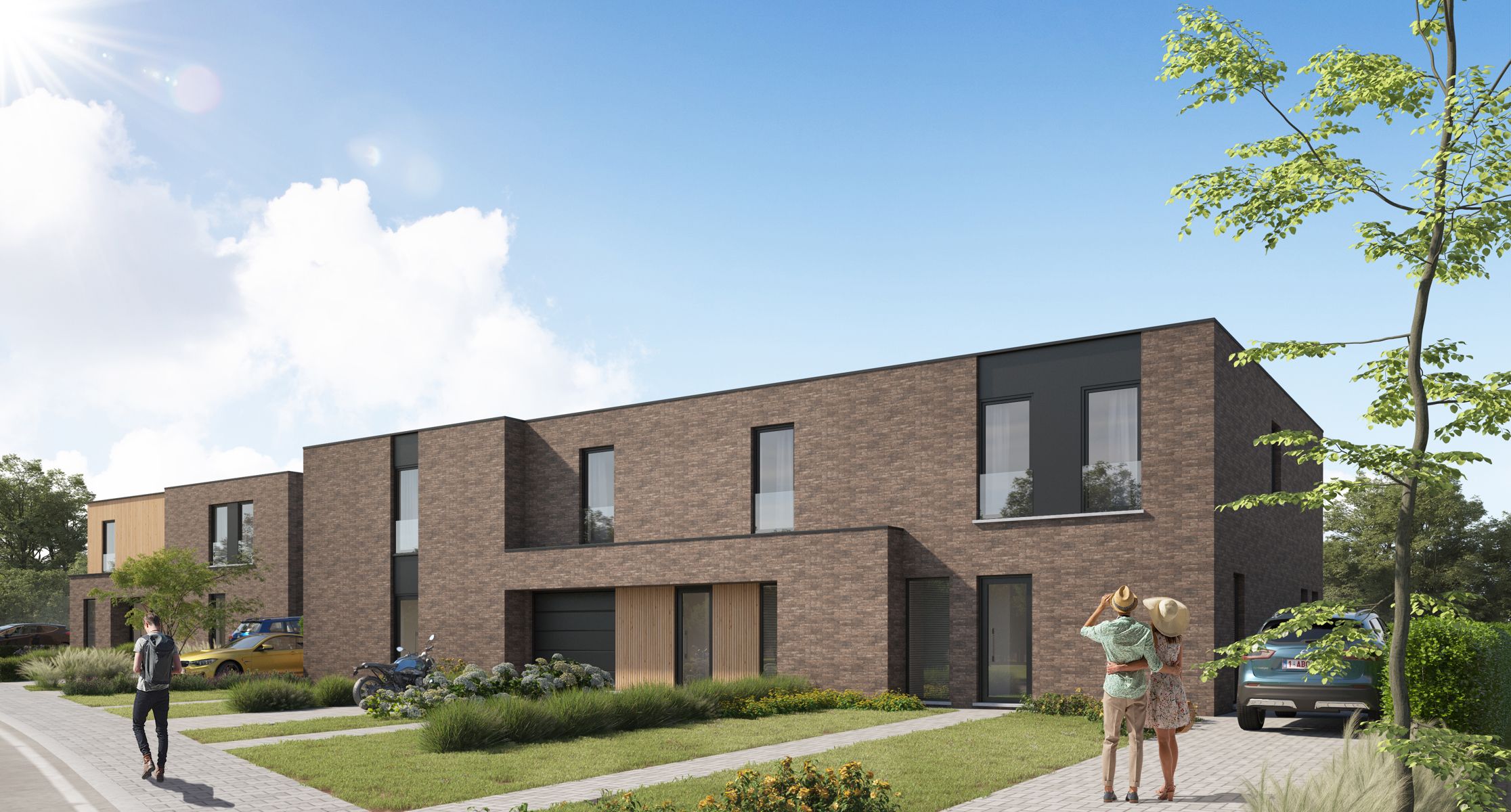 Moderne, halfopen woning foto {{pictureIndex}}