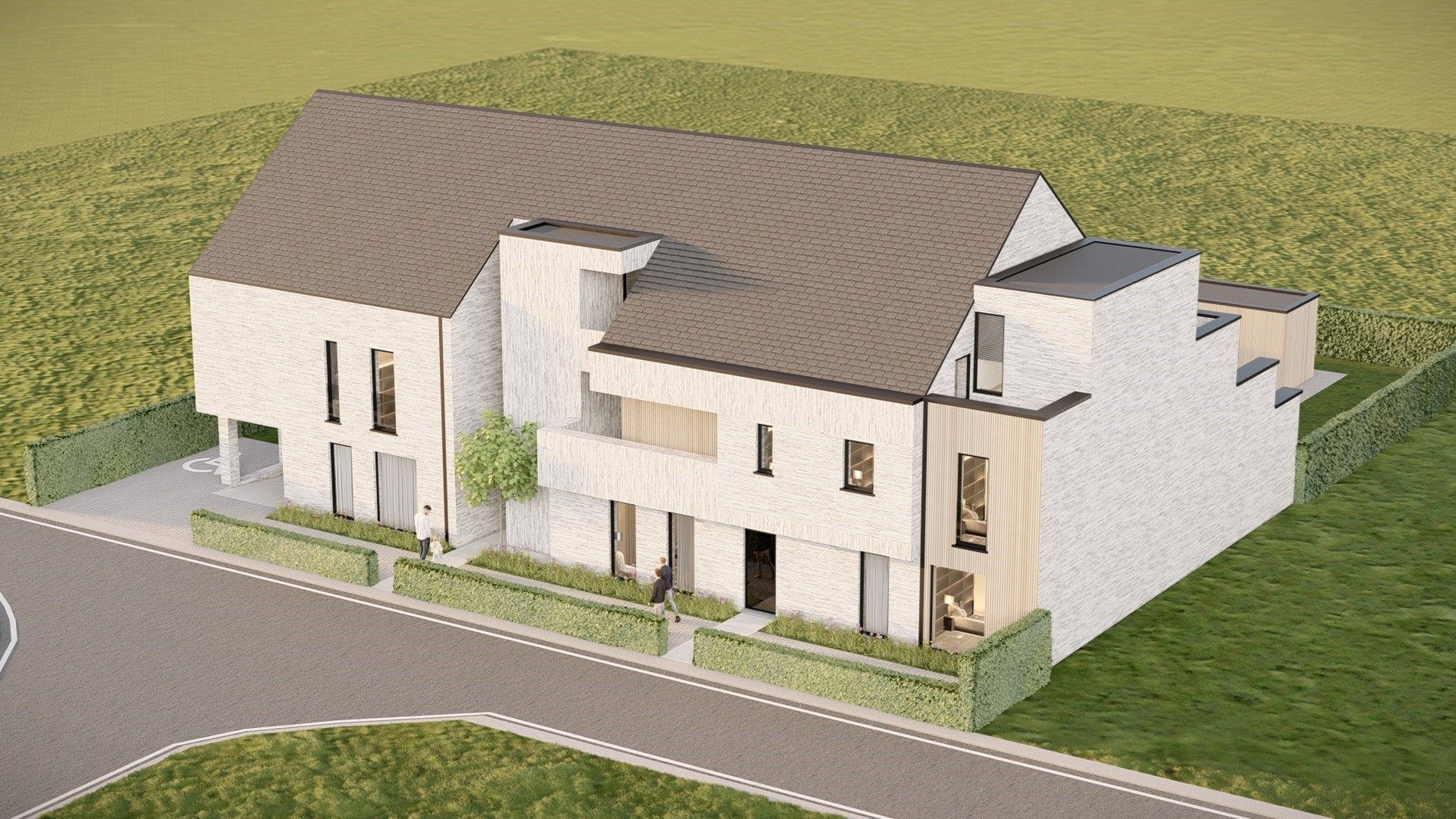 Stijlvol nieuwbouw appartement met 1 slaapkamer en terras foto 6