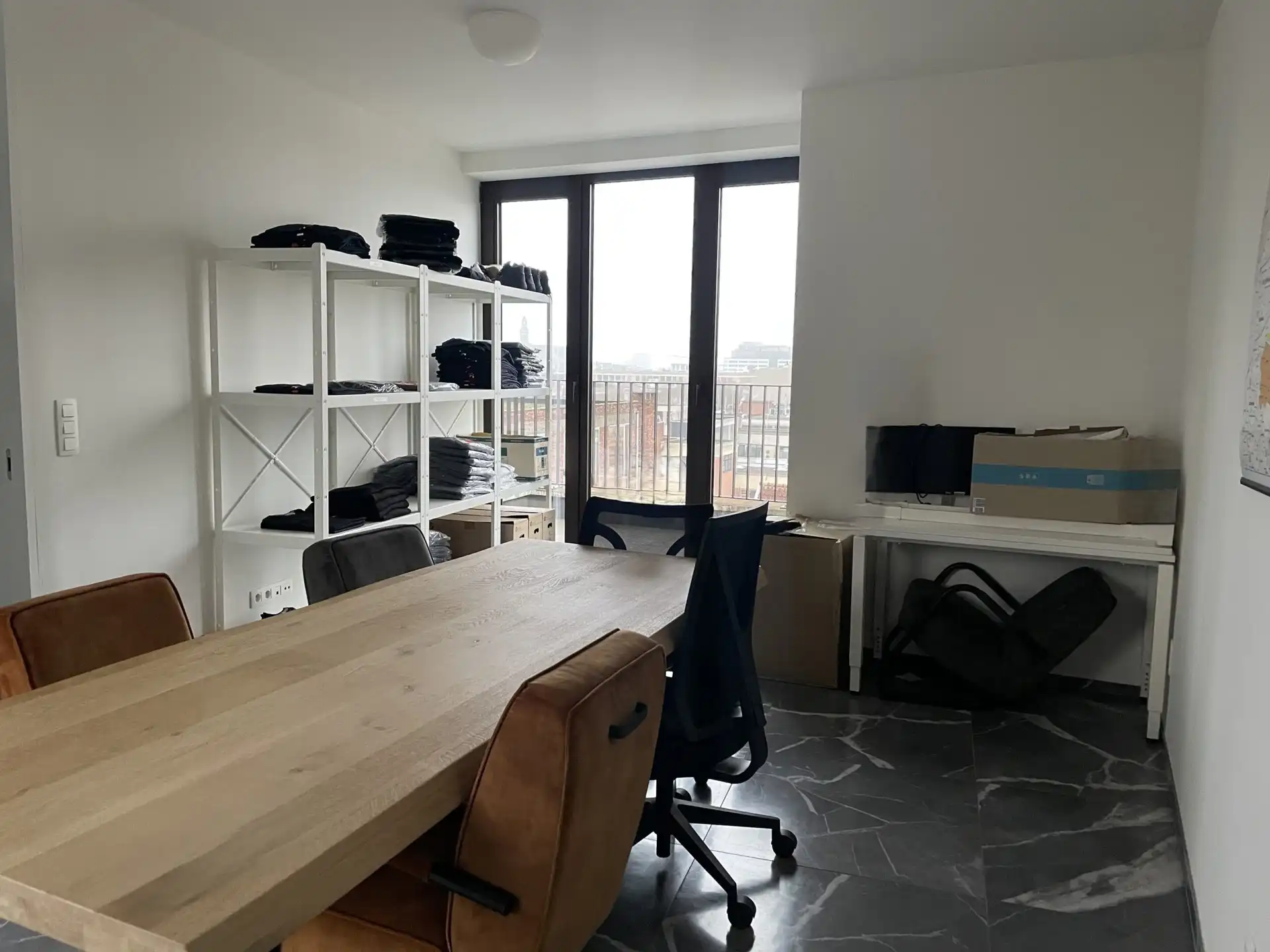 Kantoor in luxe penthous 190m² op het Eilandje foto 7