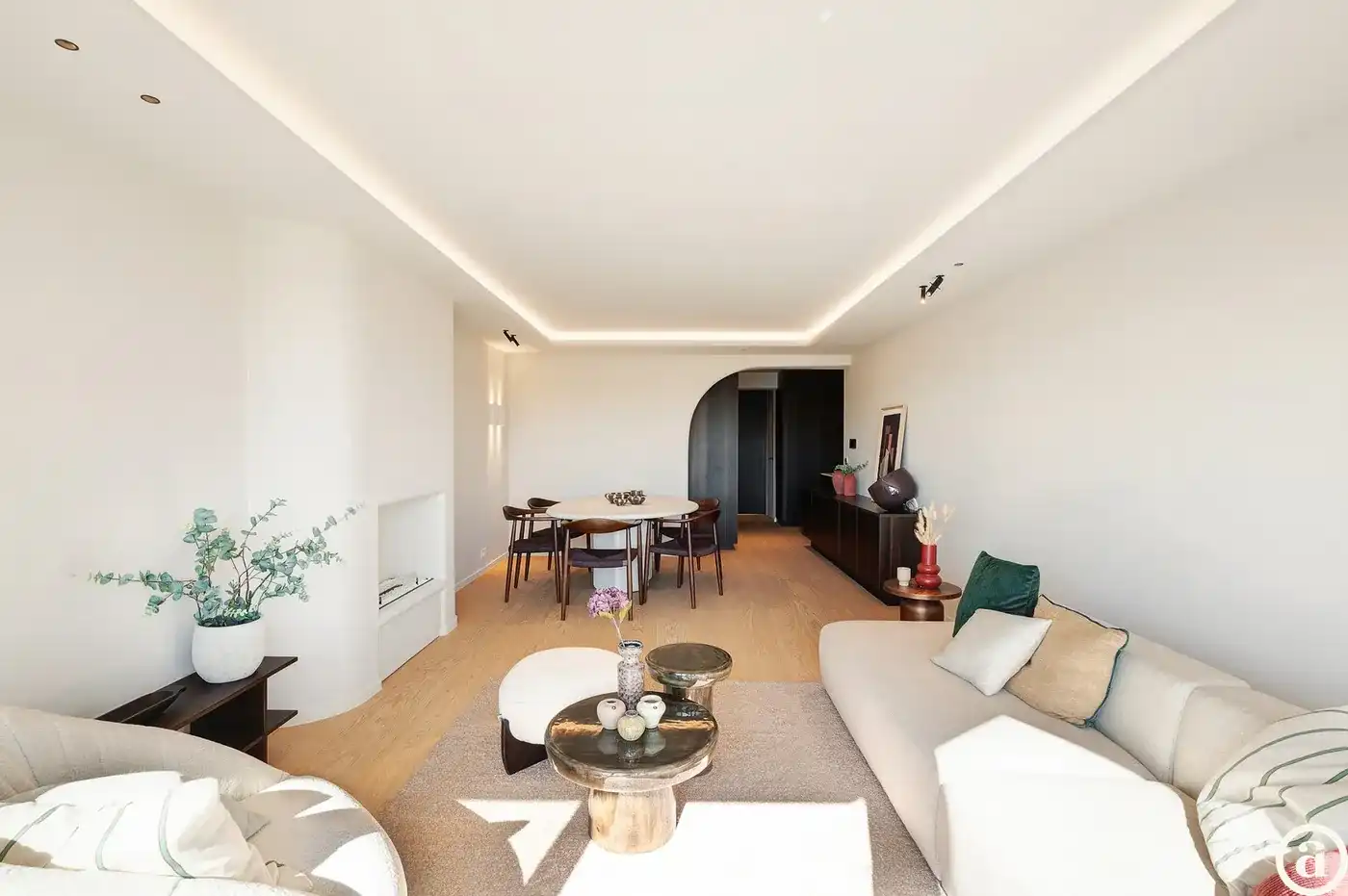 Mooi gerenoveerd appartement met open zicht over de villa's  foto 6
