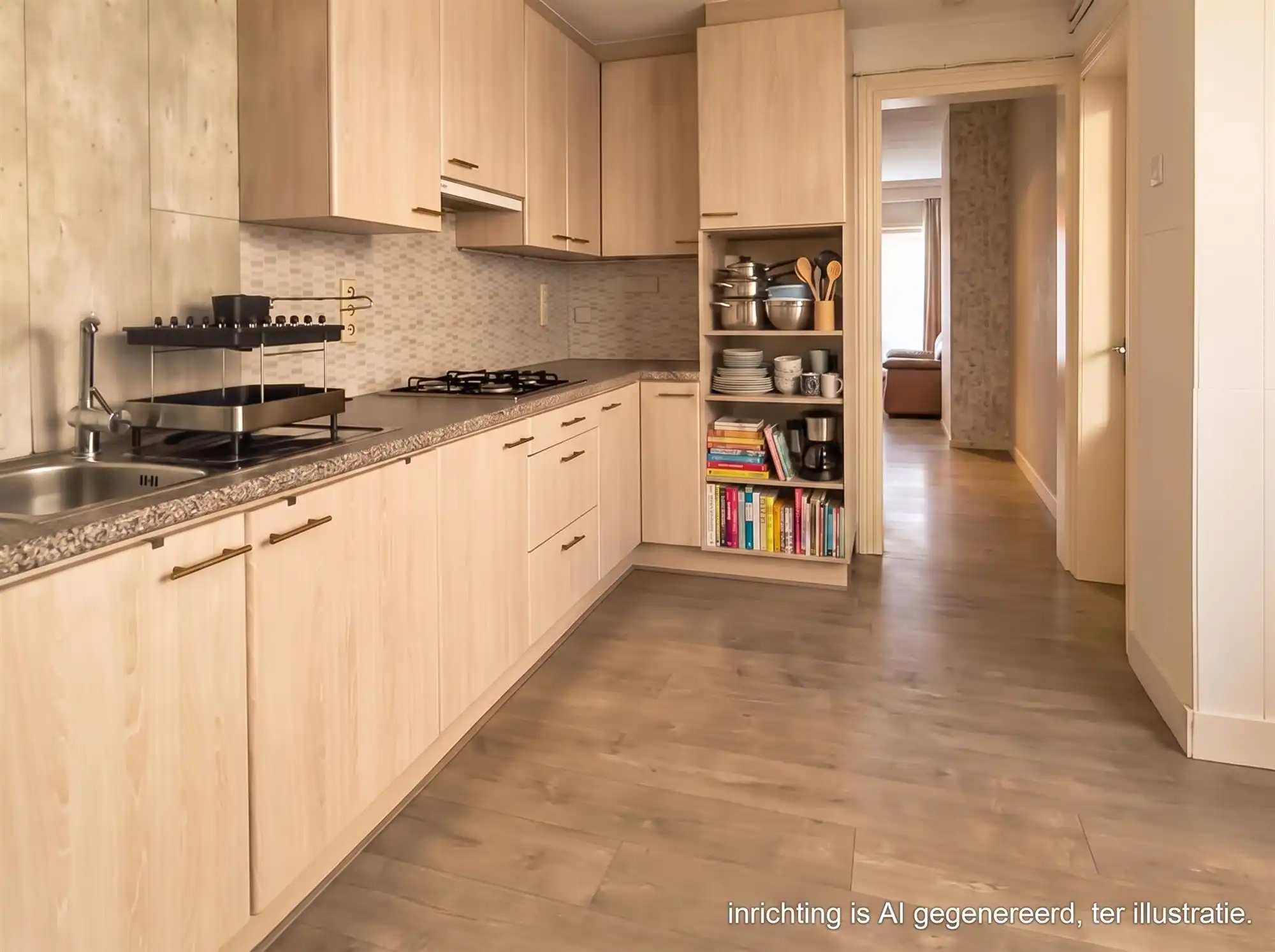 woonhuis met 2 slaapkamers en een aangenaam, knus terrasje foto 7