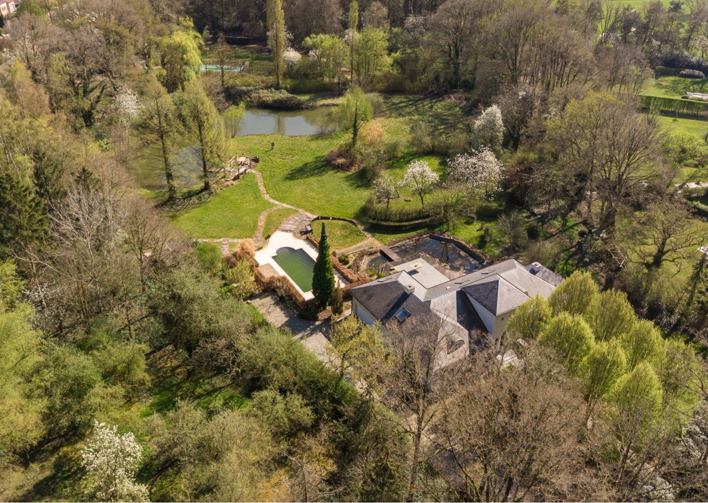Villa op een uniek perceel van 1 hectare met vijver en zwembad foto 30