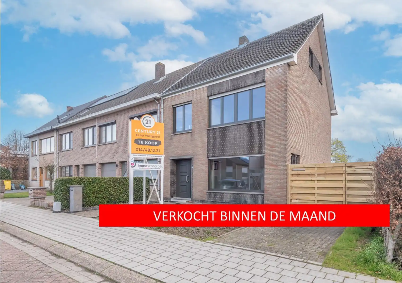 Charmante woning met 3slpk, garage en tuin in Oud-Turnhout foto {{pictureIndex}}