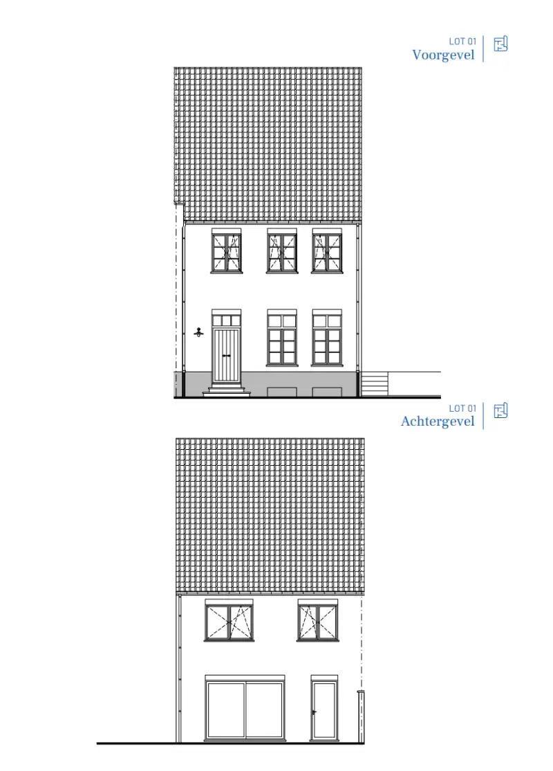 --- NIEUW --- 2 halfopen nieuwbouwwoningen te Zottegem (mogelijkheid aankoop onder 6% BTW). foto 9