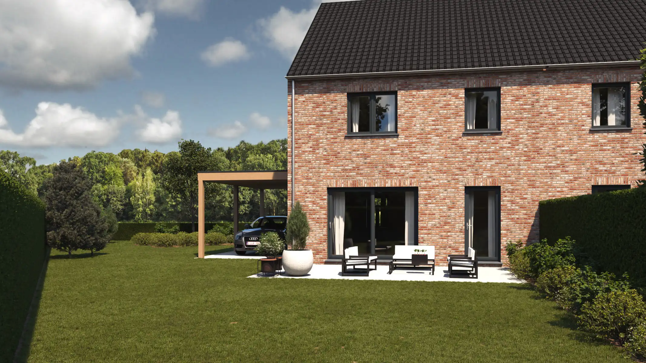 HOB in casco plus met 3 slpk. vlakbij centrum Kinrooi.  foto 3