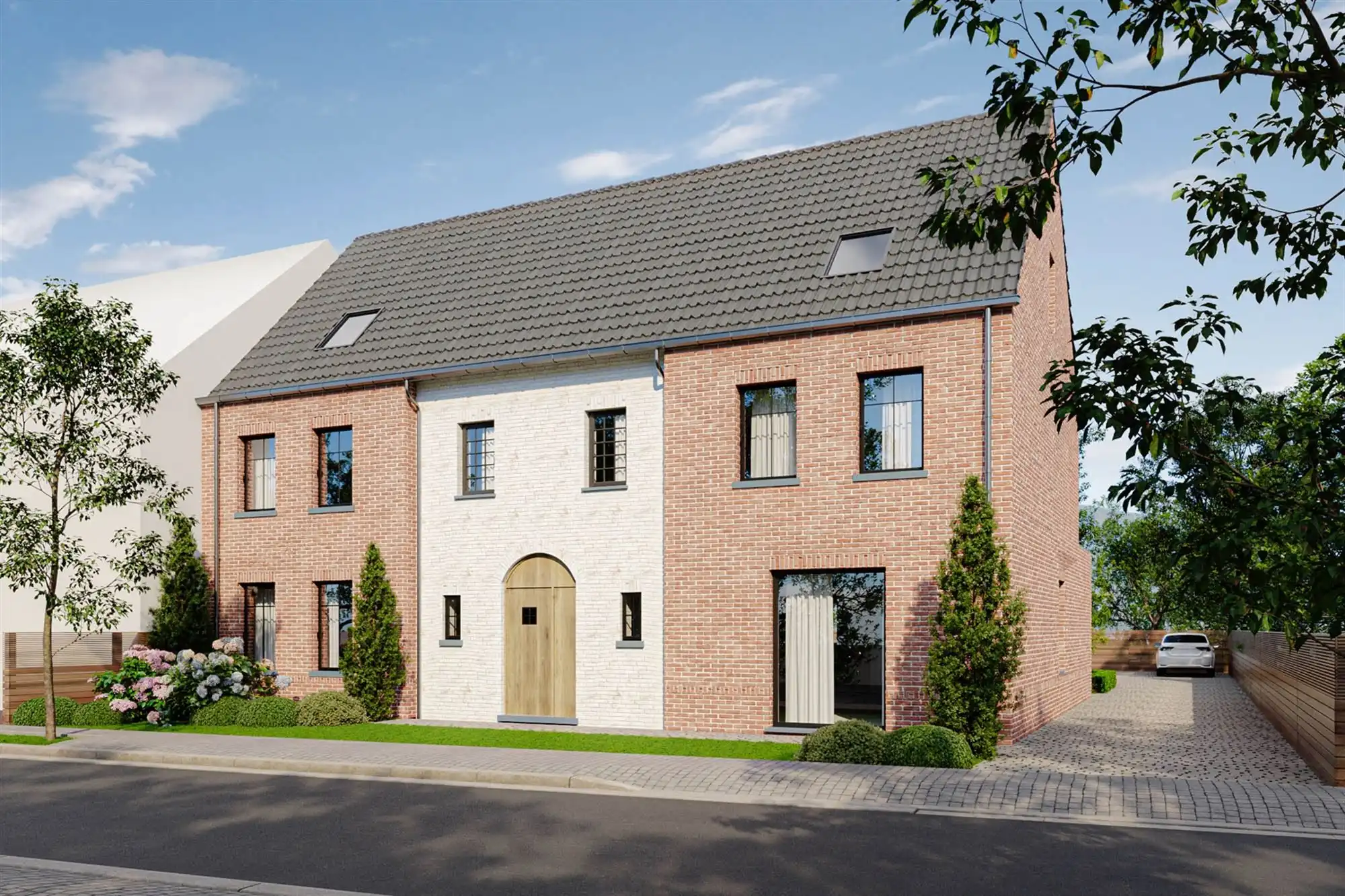 RUIME NIEUWBOUWWONING OP RUSTIGE CENTRALE LIGGING TE BALEN foto {{pictureIndex}}