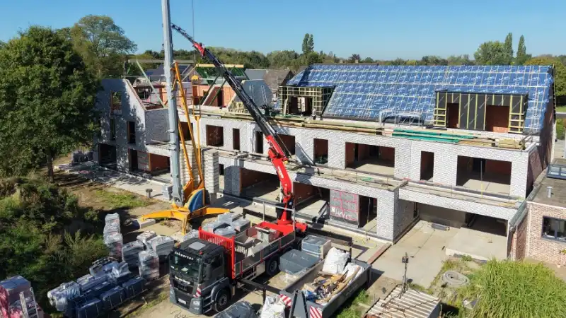 Penthouse nieuwbouw 141m² met terras 8m² op het westen foto 2
