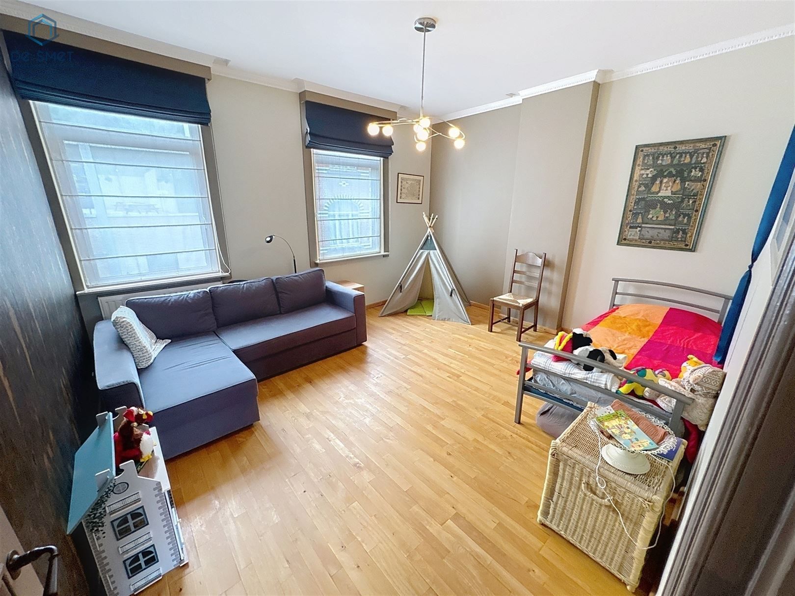 Luxe afgewerkte woning met 5 slaapkamers, lift en prachtig zicht op de jachthaven van Geraardsbergen foto 11