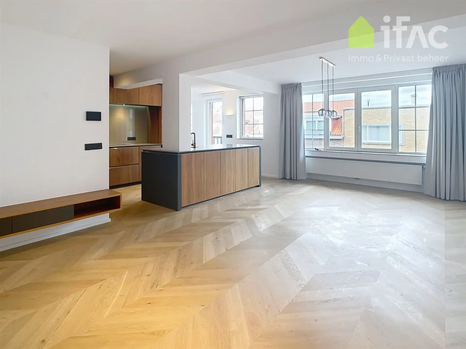 Prachtig, energiezuinig, luxe appartement m 2 slpk + garage foto 3