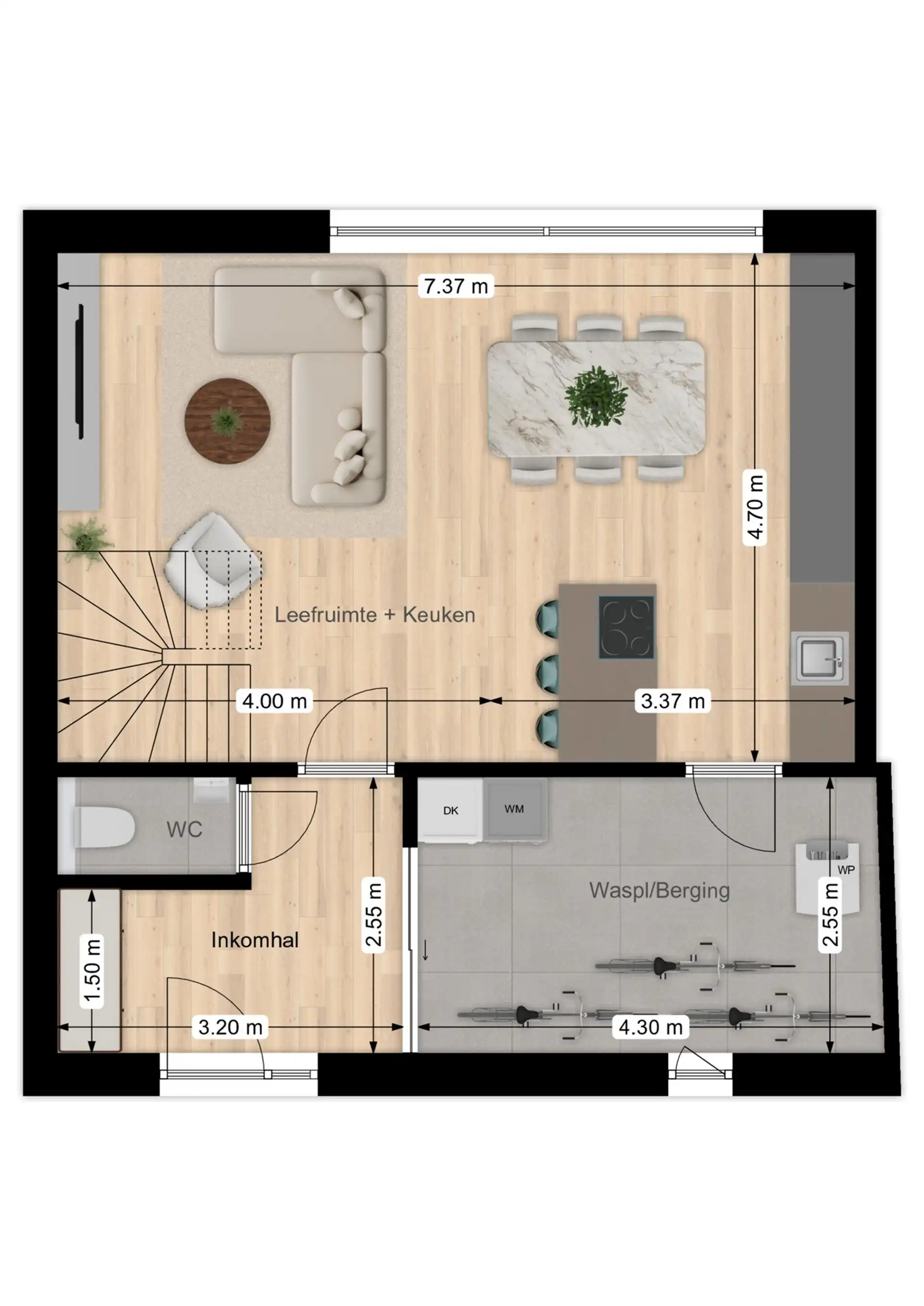 Hedendaagse nieuwbouwwoning in het hartje van Sint-Gillis-Waas  foto 3