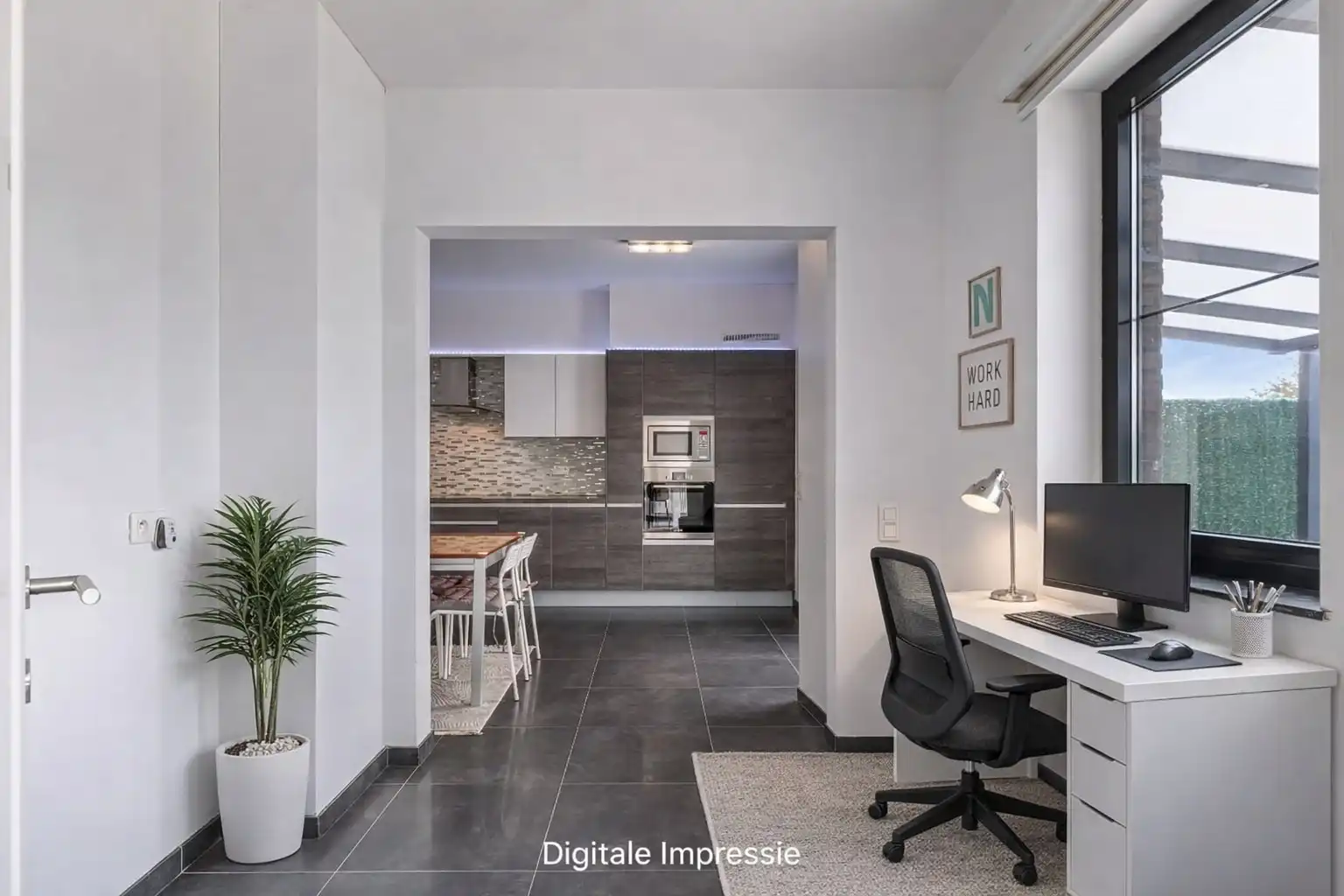 Duurzame gezinswoning met hedendaags energiecomfort, 3 slpk, ruim terras, tuin en achterliggende garage,. foto 24