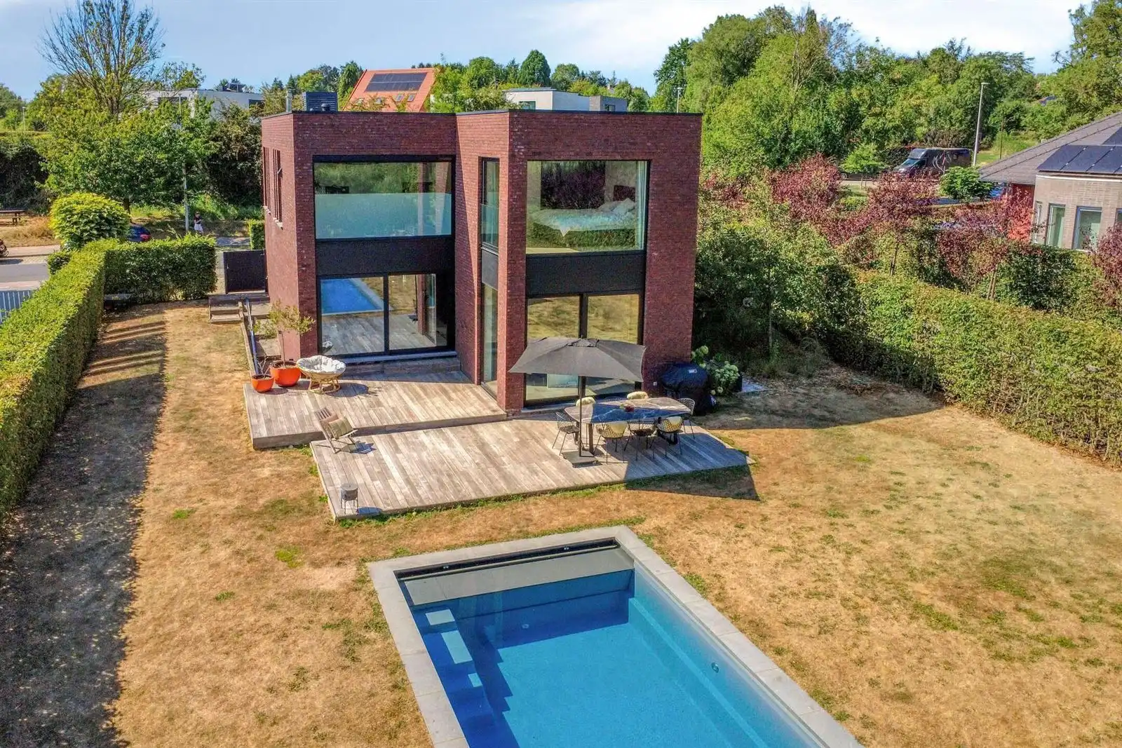 Luxe villa (320m²) met zwembad in Beersel (Alsemberg) foto 8