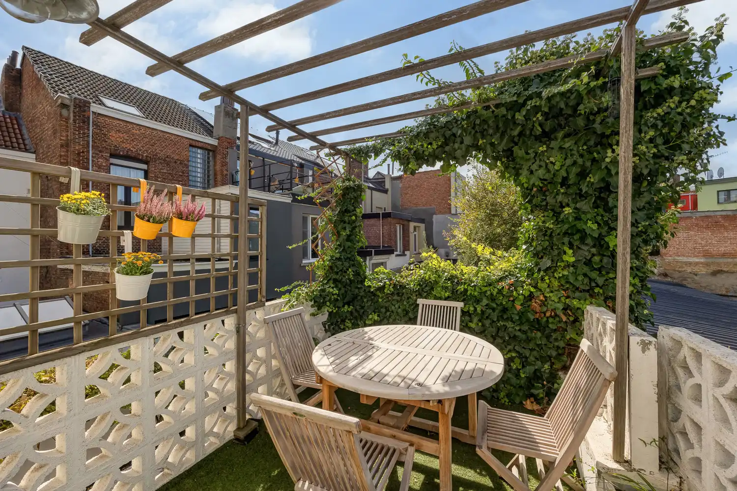 Instapklare Bel-étagewoning met 2 à 3 slk's te Zurenborg met 2 zonnige terrassen en garage foto 8