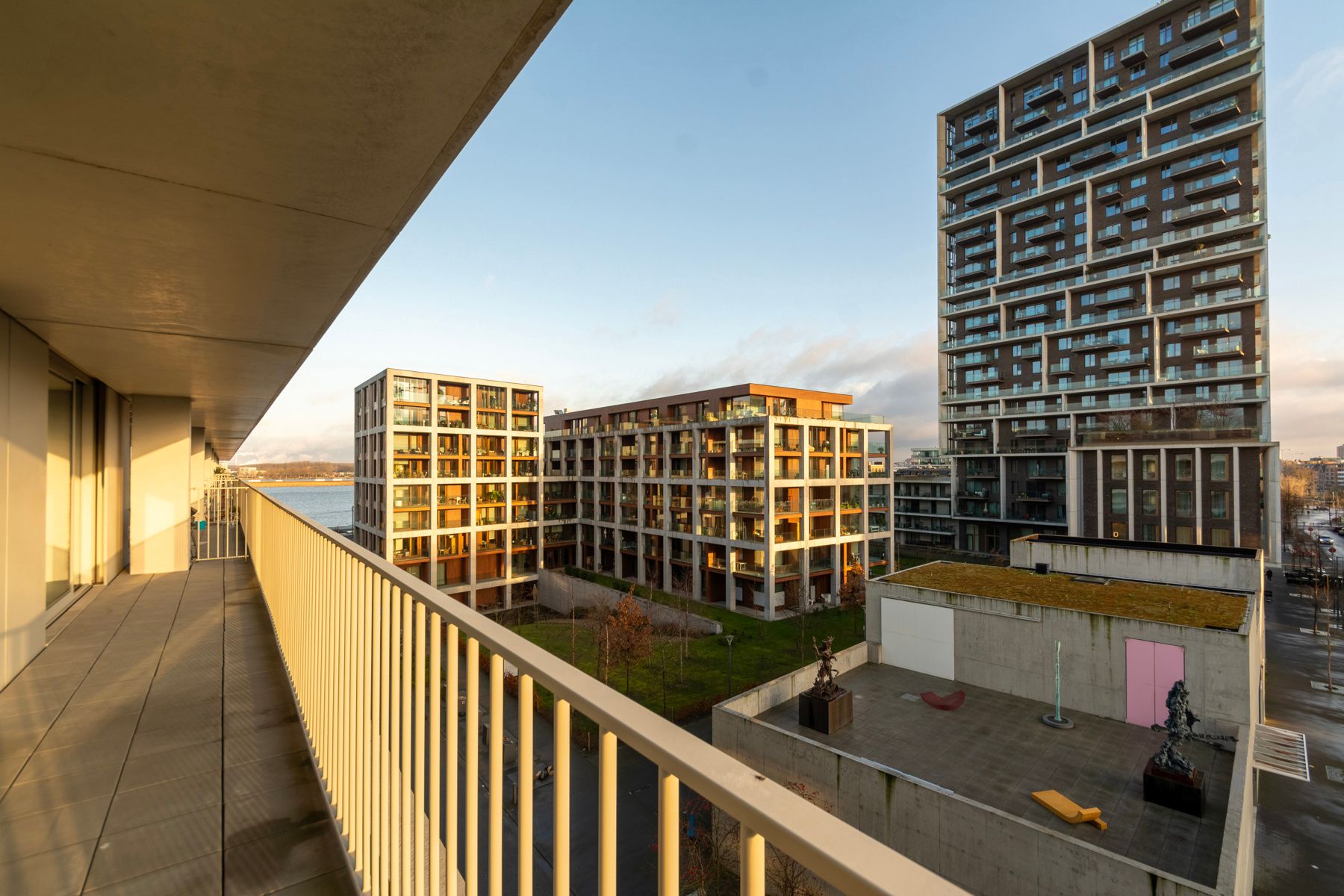 Prachtig 2 kamer appartement met zicht op de Schelde foto 5