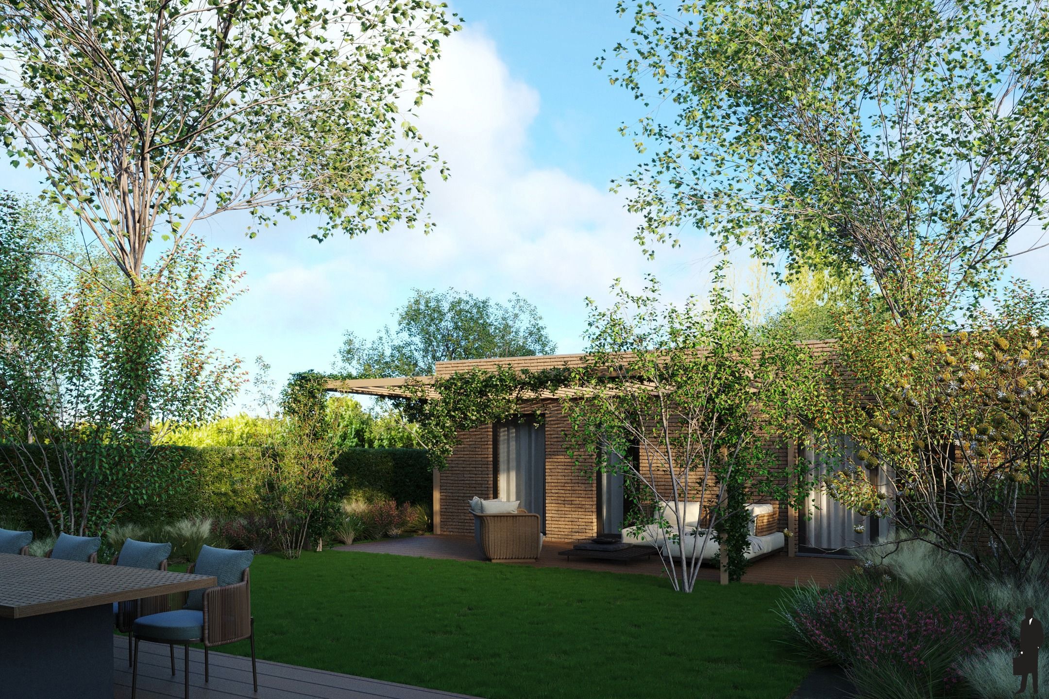 Zeer goed gelegen bouwgrond met reeds vergunde woning foto 4