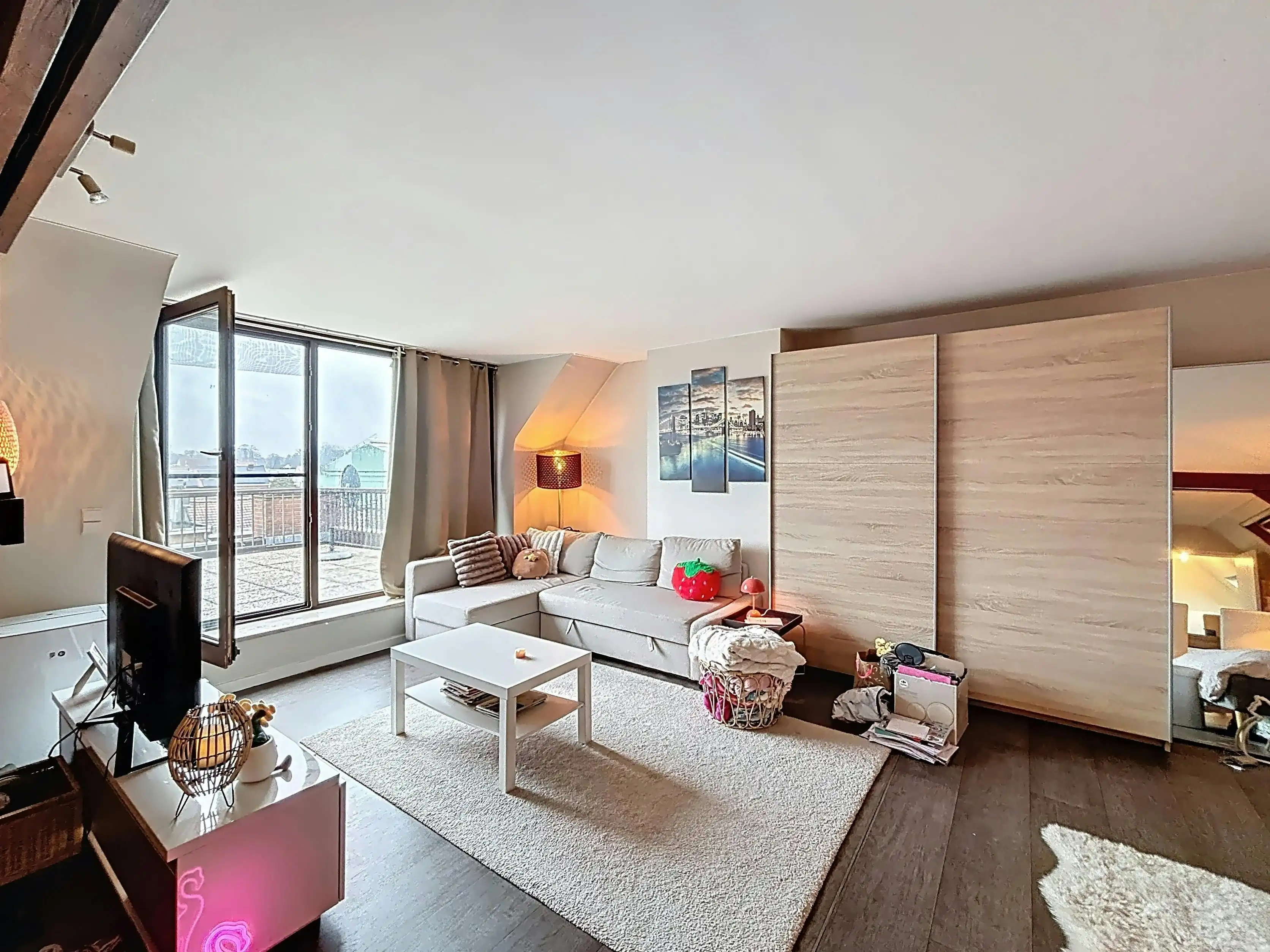 Studio met ruim terras te koop in centrum Kapellen! foto 5