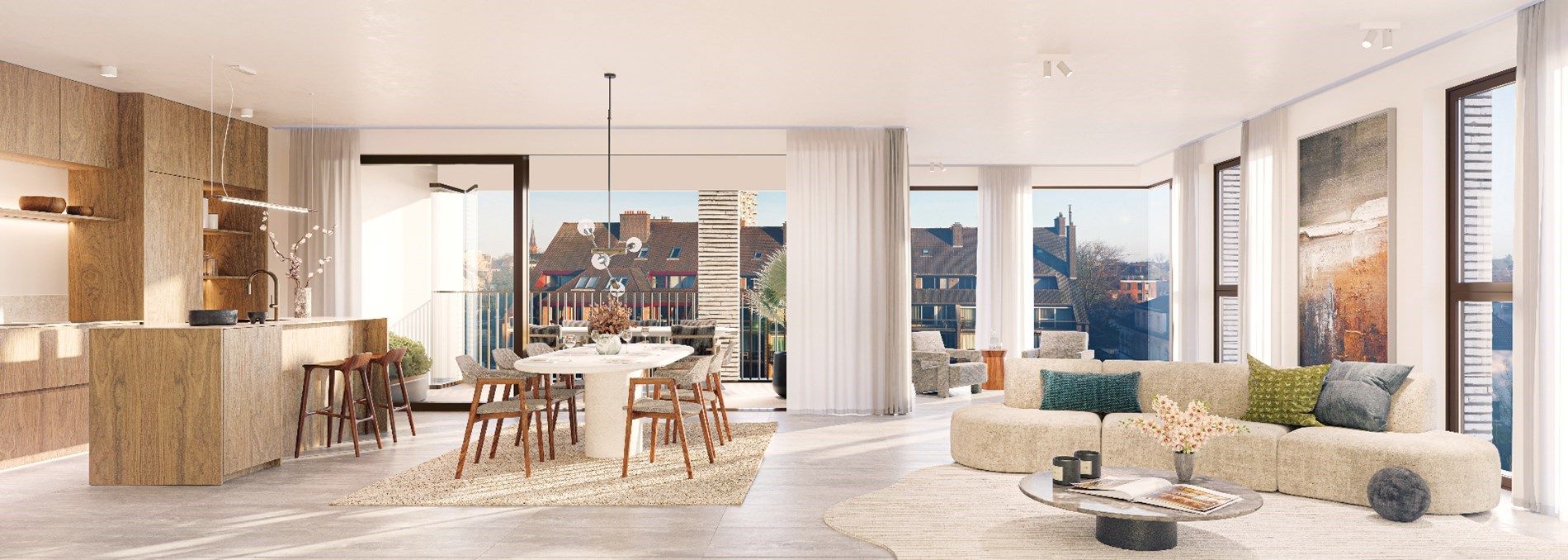 Woonhof aan de Leie – Luxueus wonen aan het water in Kortrijk foto 11