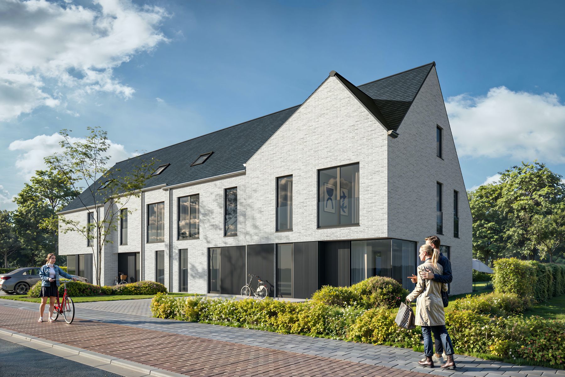 Half open woning met 4-6 slpks en prachtig landelijk zicht foto {{pictureIndex}}