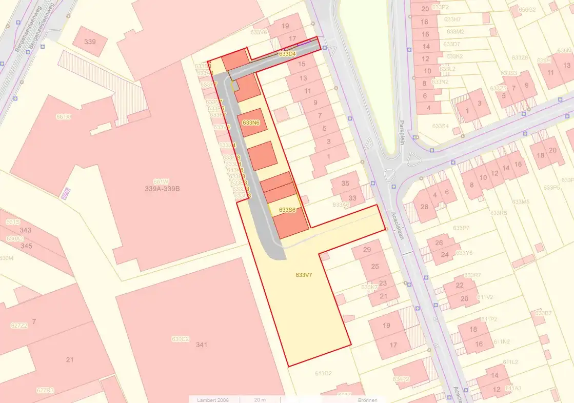 Projectgrond met 47 garageboxen en 36 staanplaatsen te Sint-Pieters-Leeuw foto 2