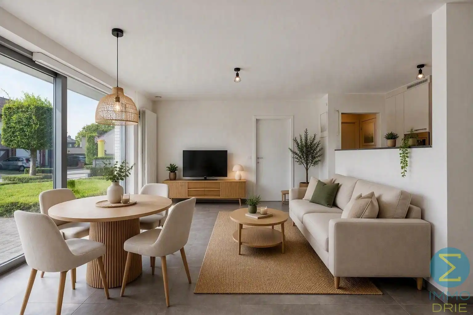 GLVL-appartement met 1 slpk, terras en autostaanplaats foto 2