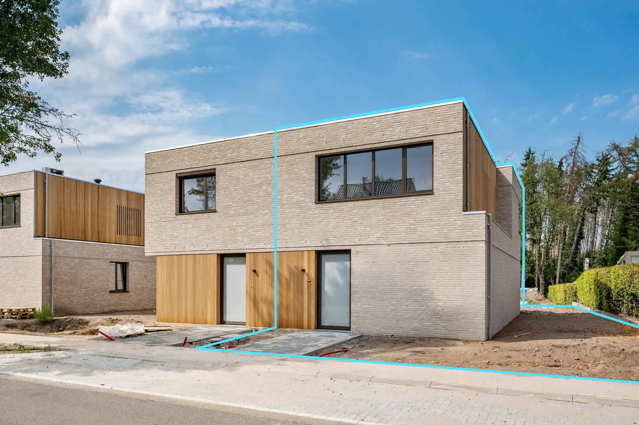 Rechtse woning - woning 7 - lot G - Energiezuinige BEN-nieuwbouwwoning met 3 slaapkamers, staanplaats en zonnige tuin foto 2