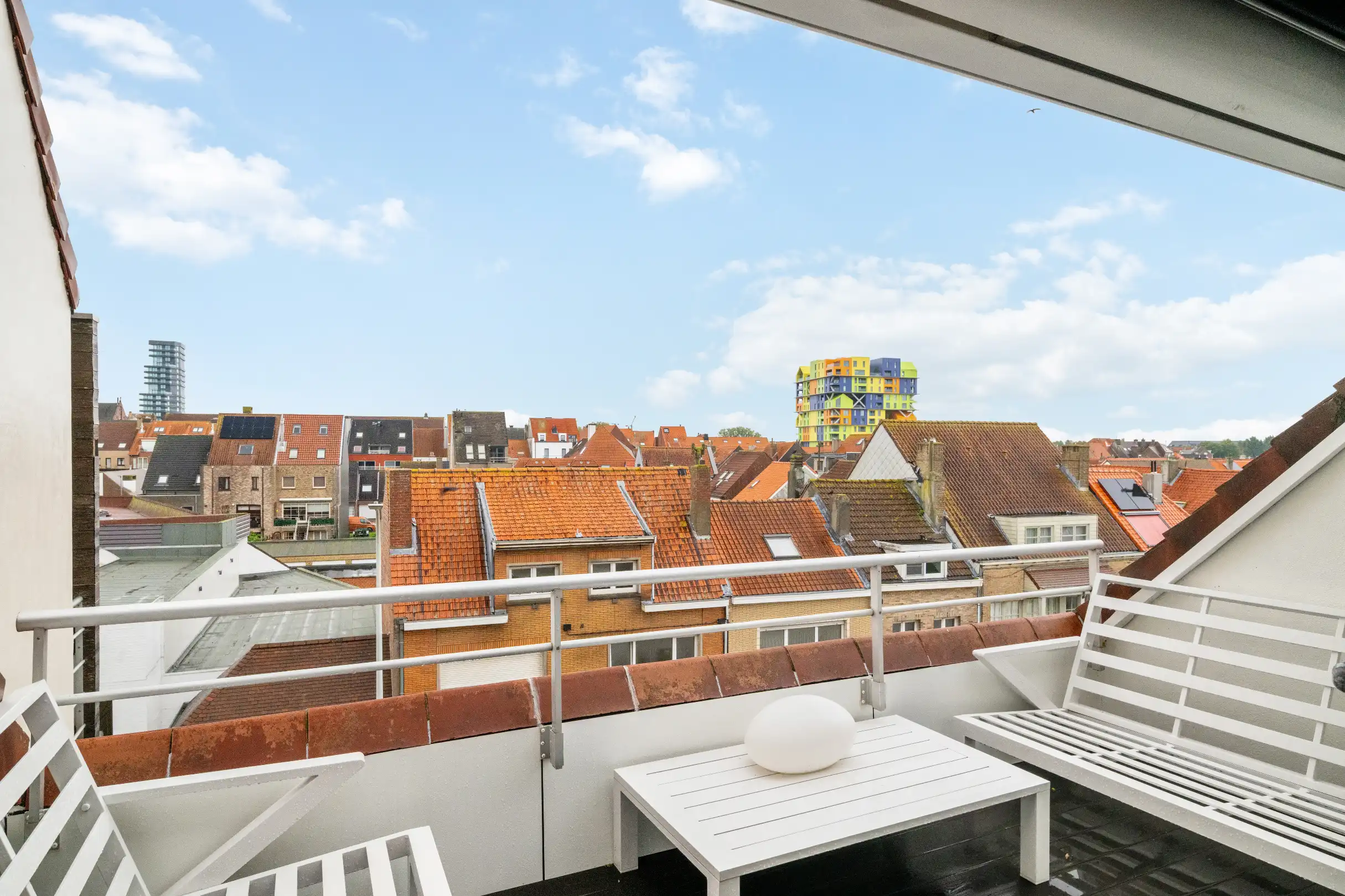 Groot duplex-appartement met 2 terrassen te Heist foto 3