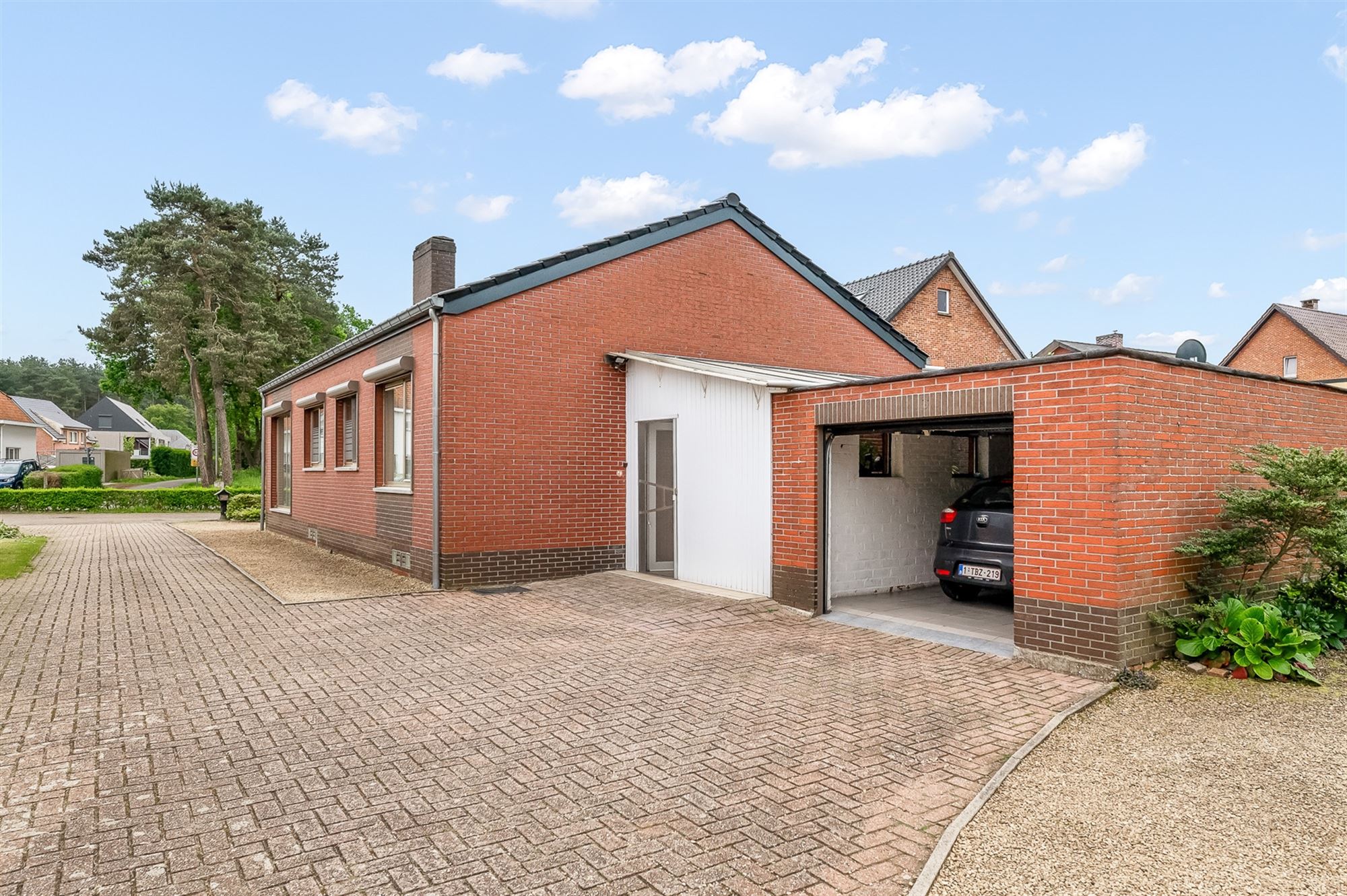 GOED ONDERHOUDEN GELIJKVLOERSE WONING MET 3 SLAAPKAMERS RUSTIG GELEGEN OP EEN PERCEEL VAN 7A22CA TE KORSPEL foto 16