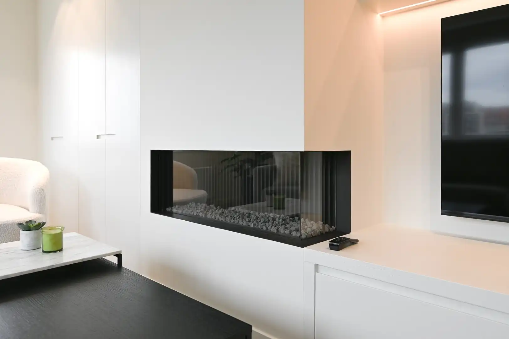 Gerenoveerd hoekappartement, heel rustig gelegen te Knokke,  genietend van een uitgestrekt zicht op het Zegemeer. foto 13