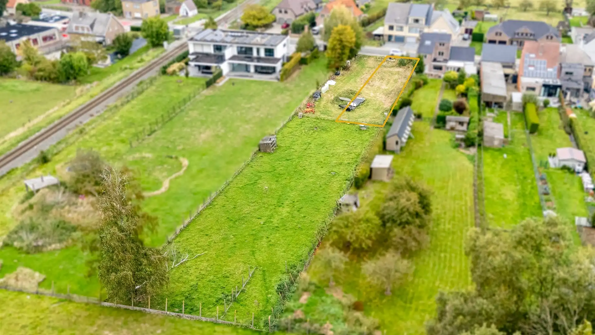 Bouwgrond van 495m² voor halfopen bebouwing foto 3