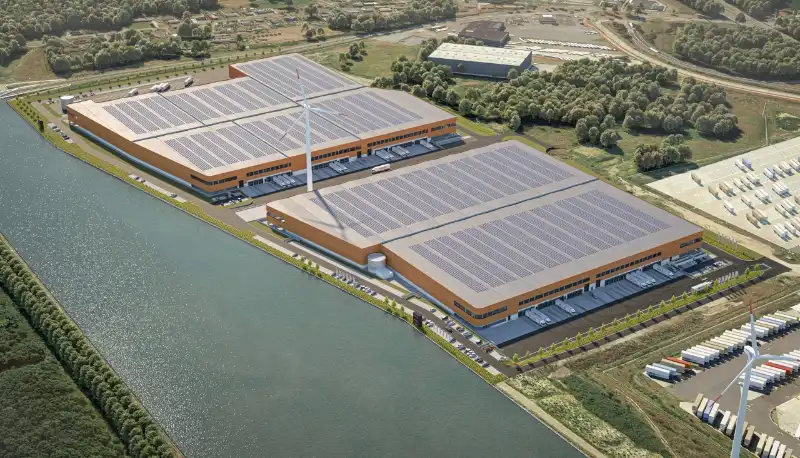 Logistiek magazijn te huur foto {{pictureIndex}}