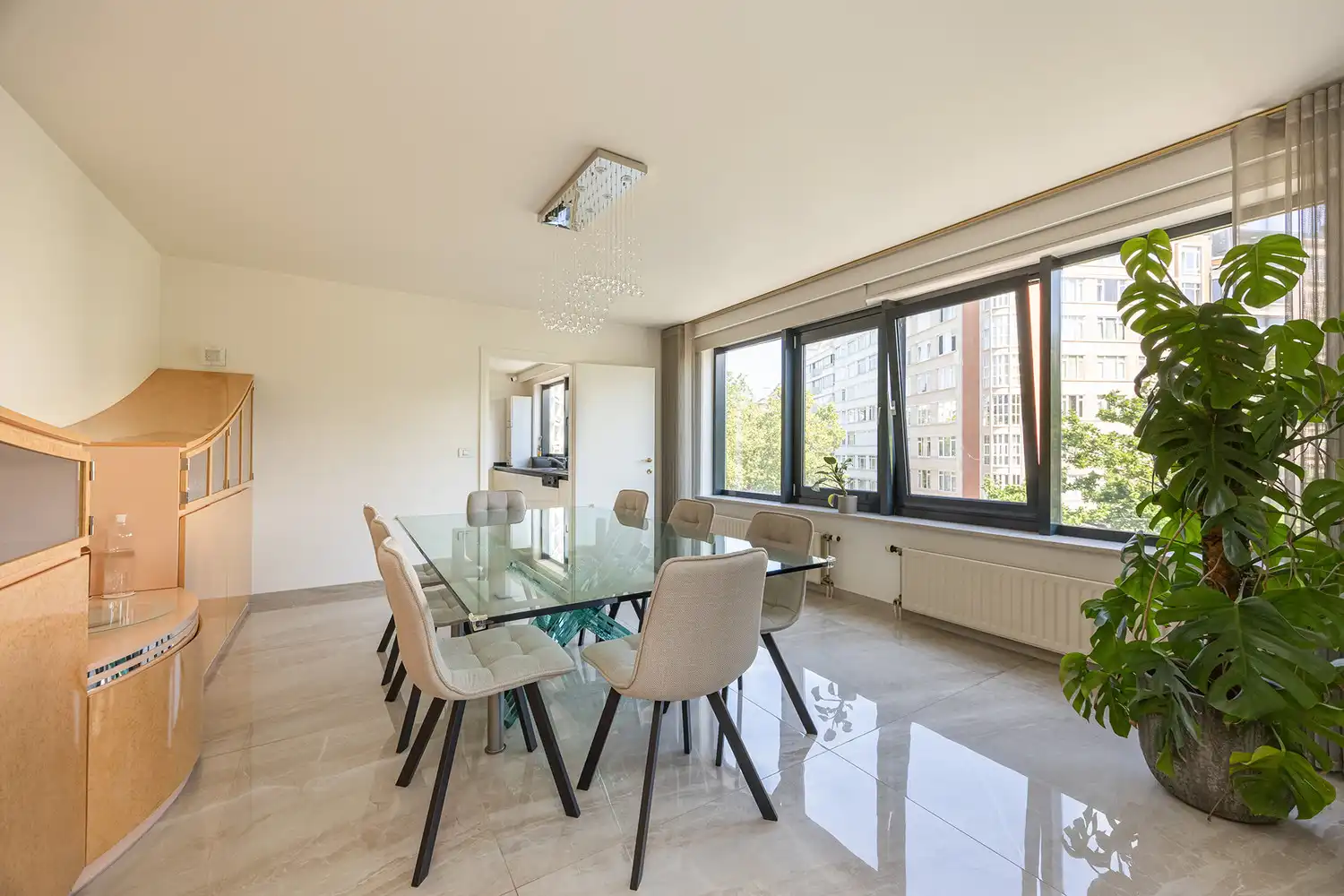 Royaal en energiezuinig hoekappartement (EPC B/260m²) met 4 slaapkamers, 3 badkamers op gewilde locatie aan het Stadspark – optionele parkings foto 15