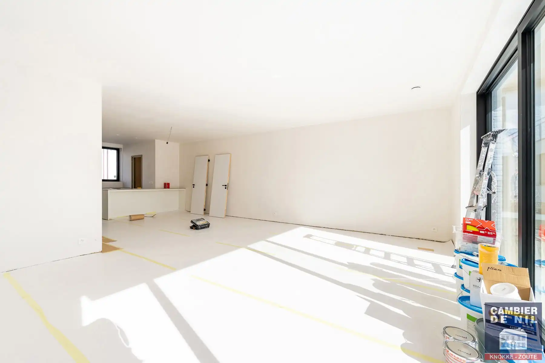 Nieuwbouw - ongemeubelde koppelvilla in rustige,  residentiële wijk te Knokke-Heist  foto 7
