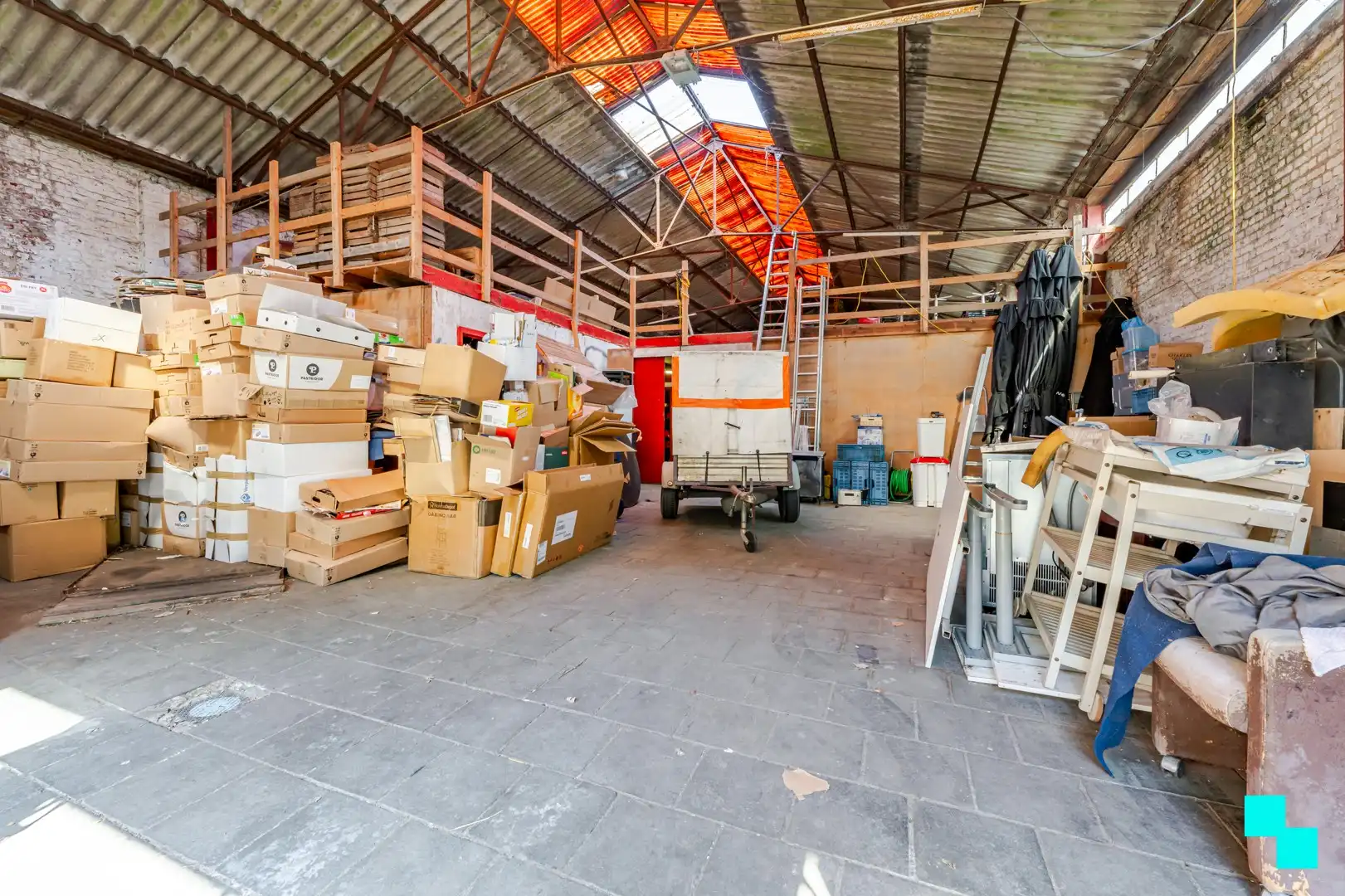 Opbrengsteigendom met twee woningen en loods - Roeselare foto 15