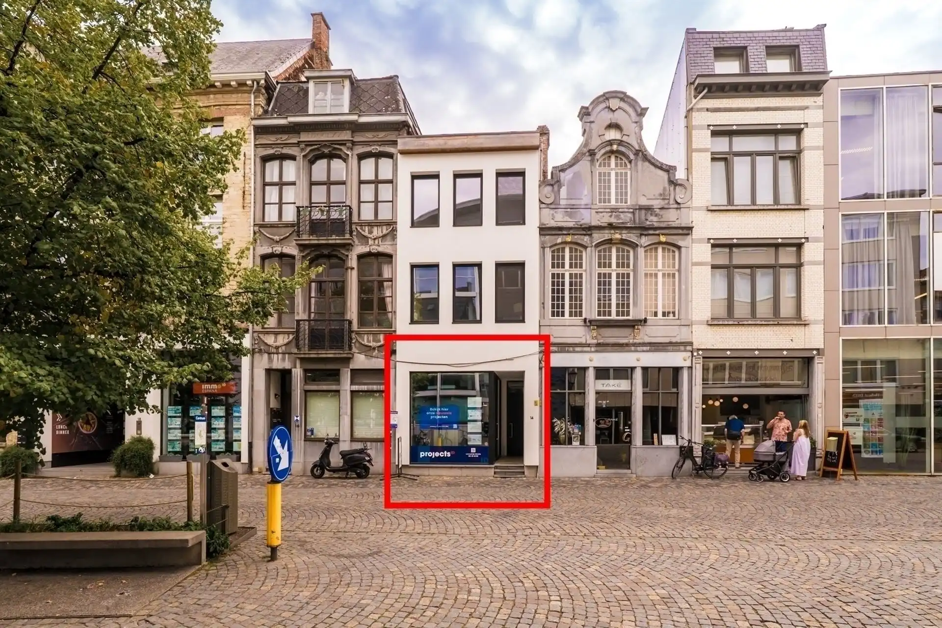 Handelsgelijkvloers / ingerichte kantoorruimte strategisch gelegen in centrum Mechelen foto 6