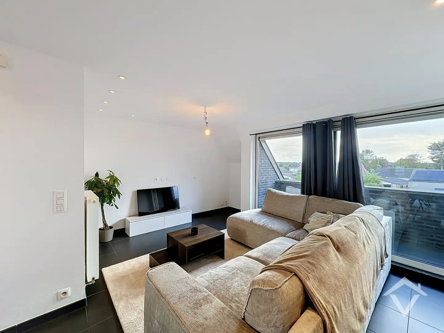 Duplexappartement met 1 slaapkamer te Koekelare (De Mokker)  foto 3