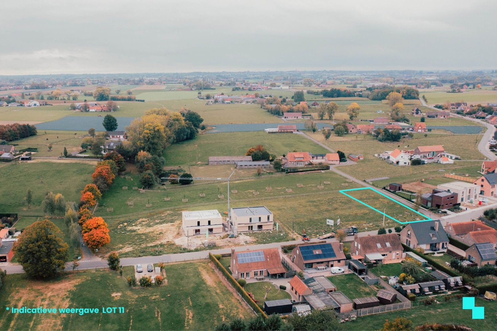 Grond te koop Molstenstraat 35K - 8780 Oostrozebeke