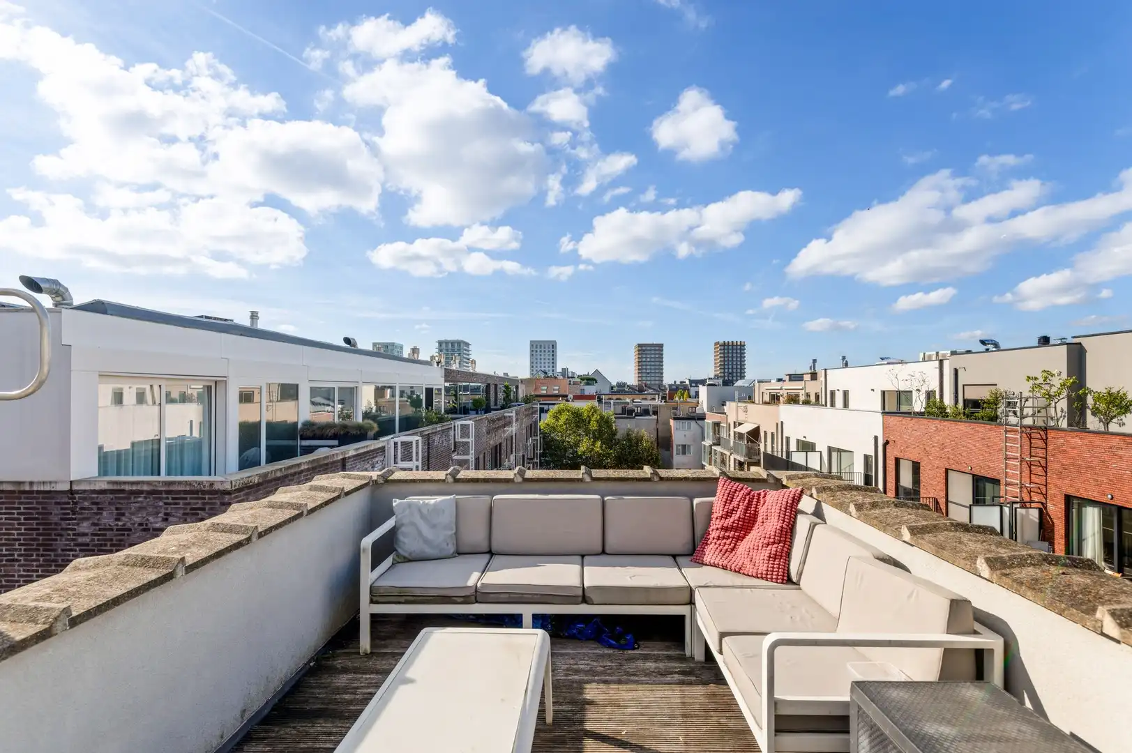 Duplex met 2 slpk en dakterras op het Eilandje foto 12