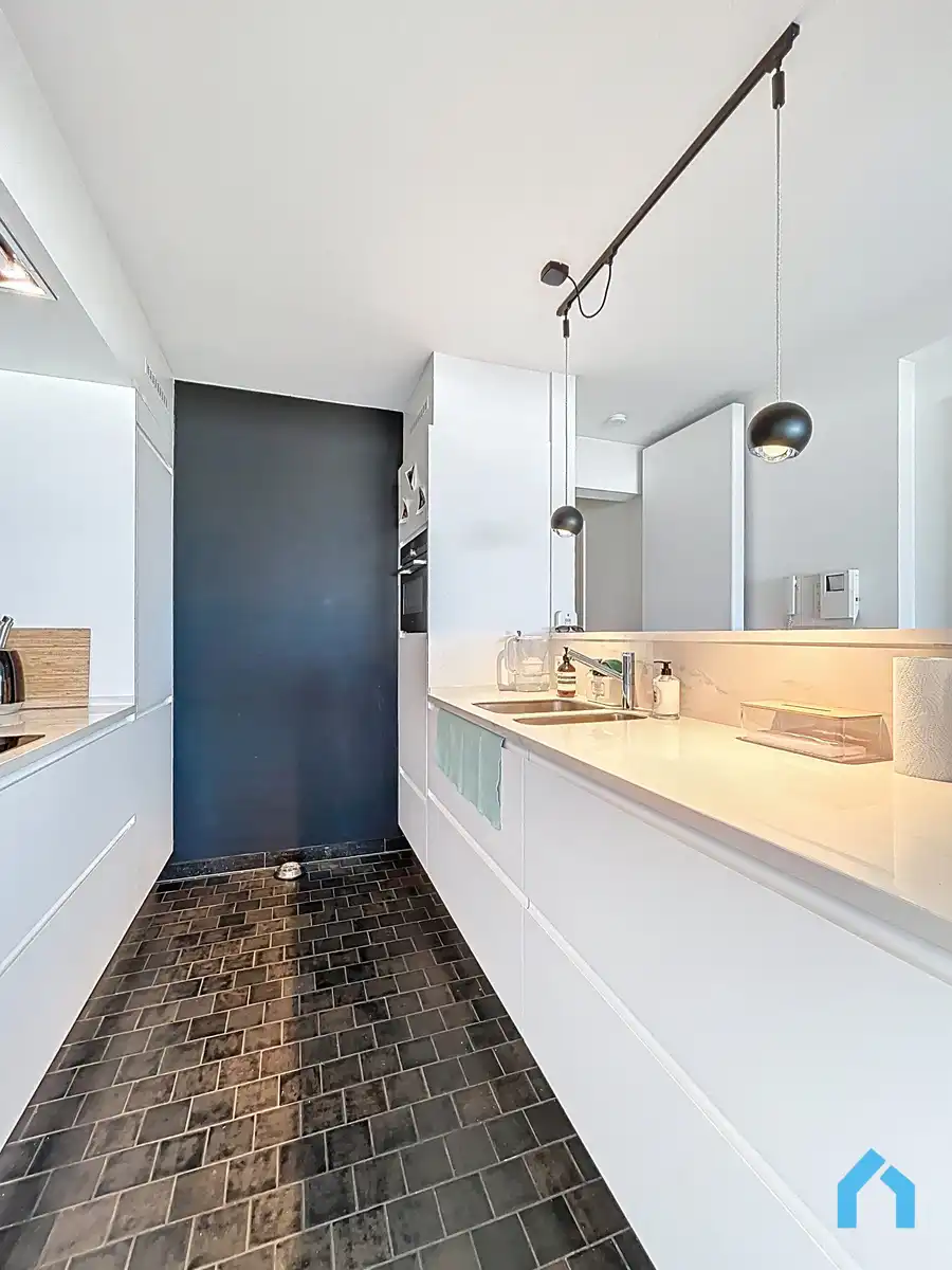 Luxe appartement met sublieme afwerking en frontaal zeezicht te huur! foto 14