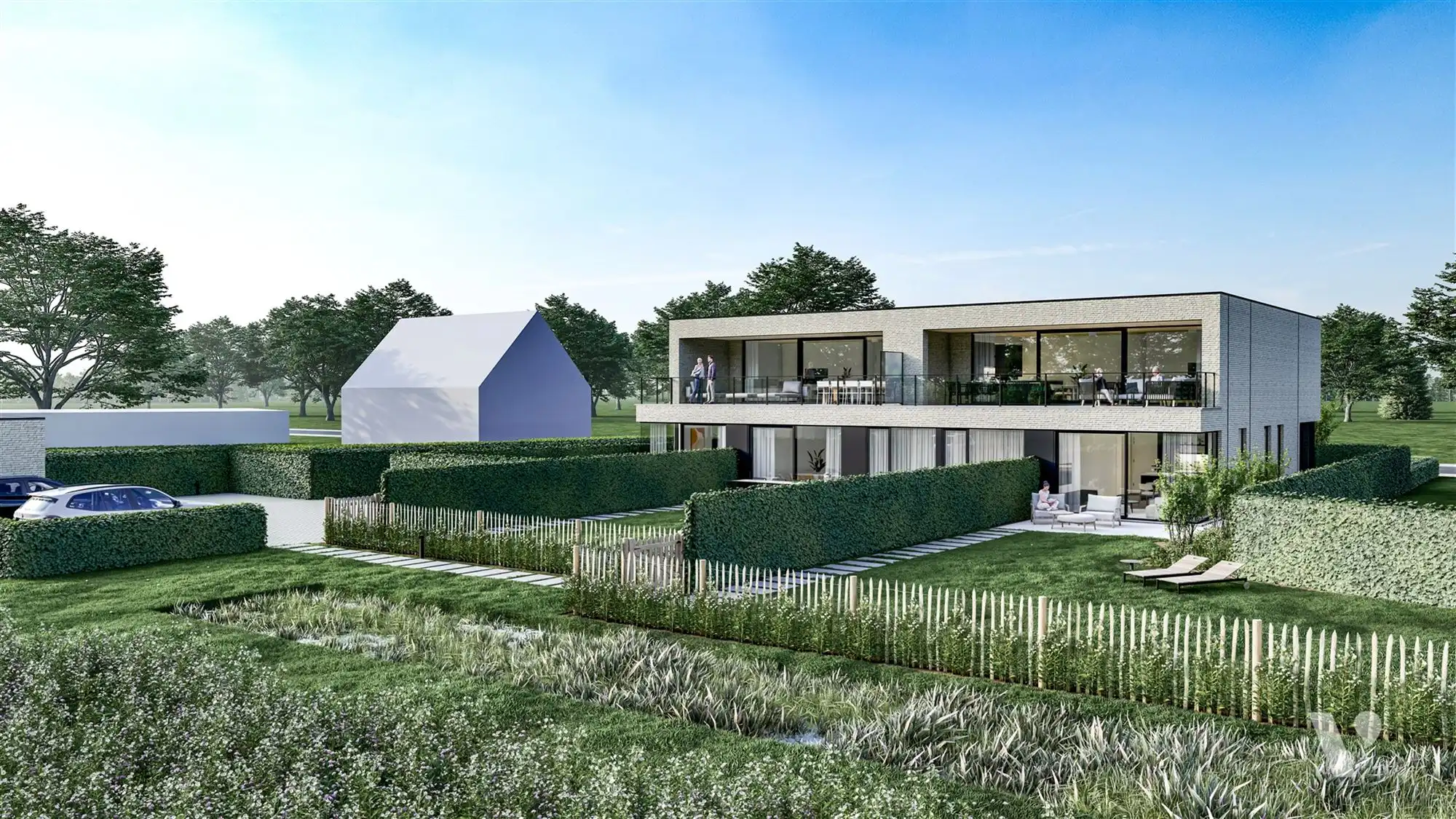Luxe gelijkvloers nieuwbouwappartement met privétuin foto 9