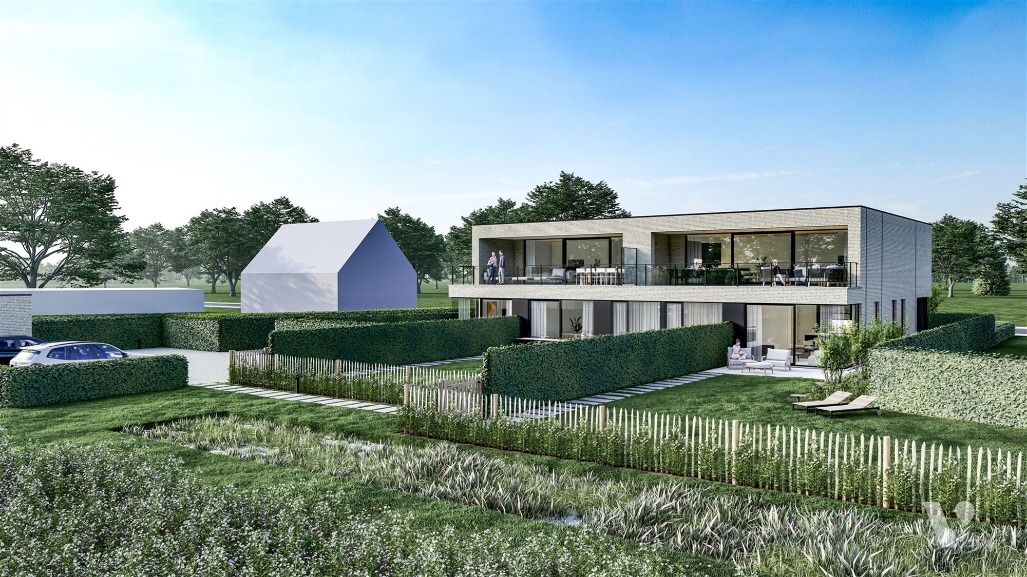 Luxe gelijkvloers nieuwbouwappartement met privétuin foto 9