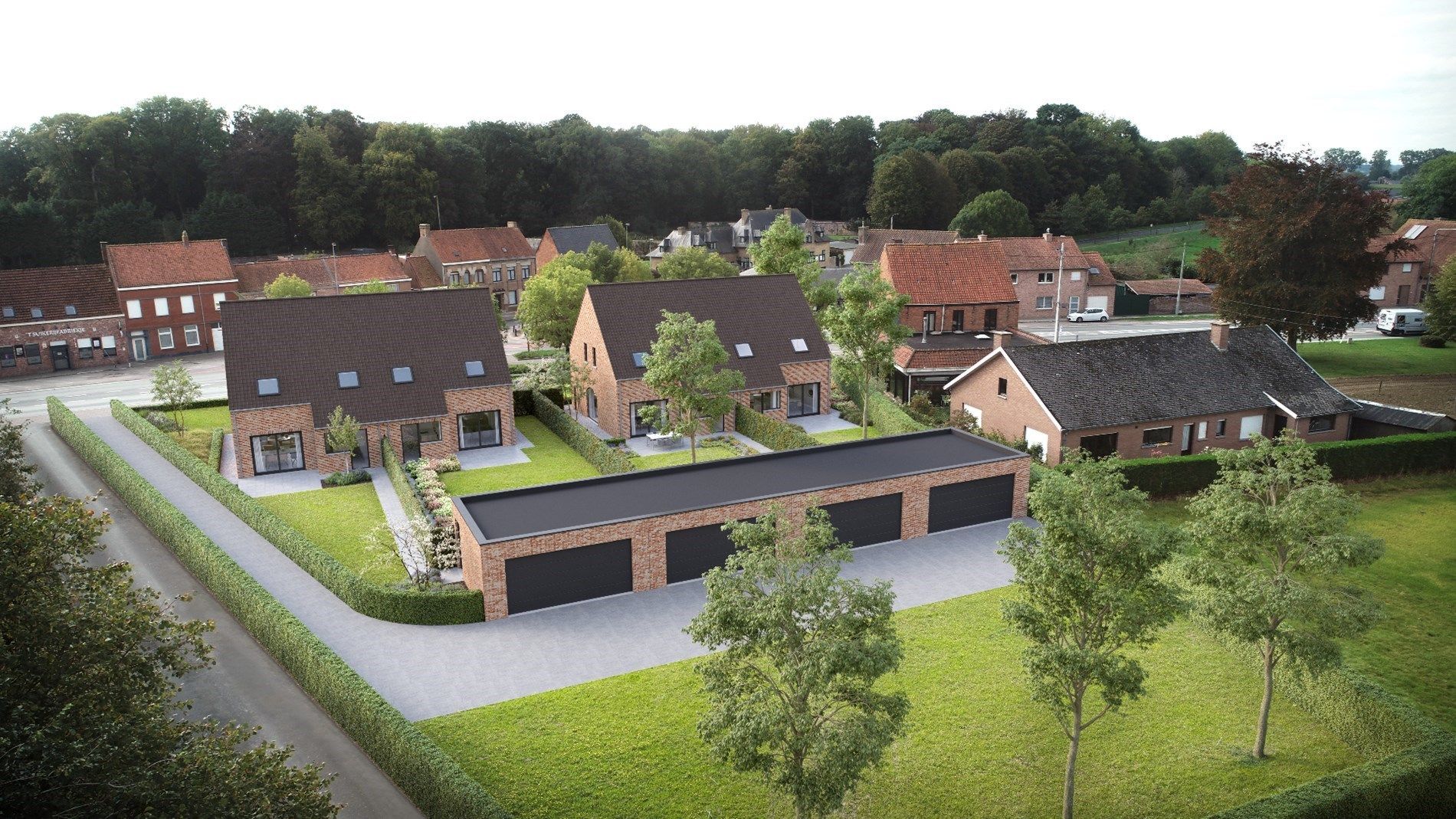OPENDEUR 26/04 - Halfopen karaktervolle nieuwbouwwoningen met dubbele garage en tuin.  foto 9