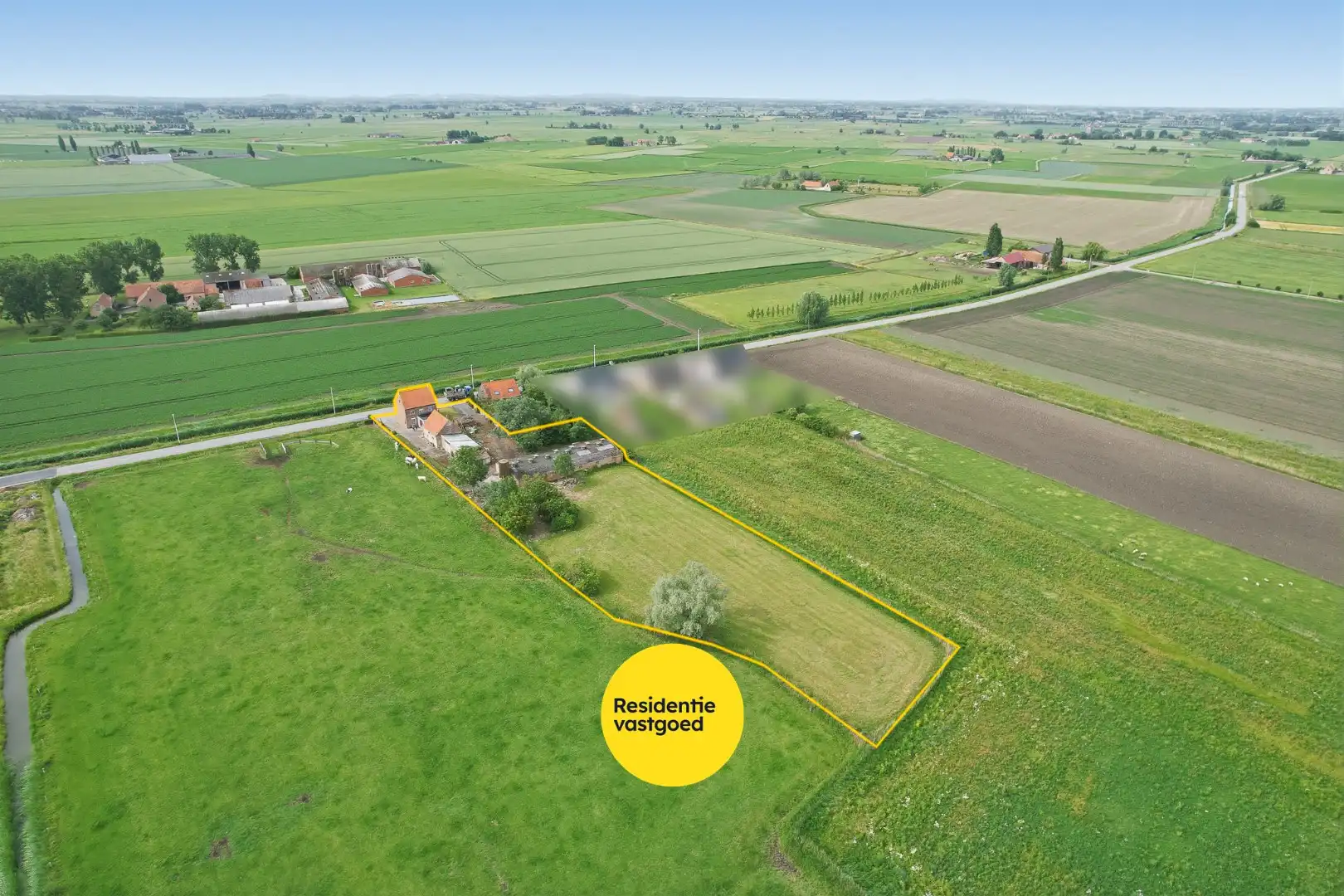 Open bebouwing met landelijk verzicht op 5.450 m² – uitzonderlijk veel potentieel! foto 2