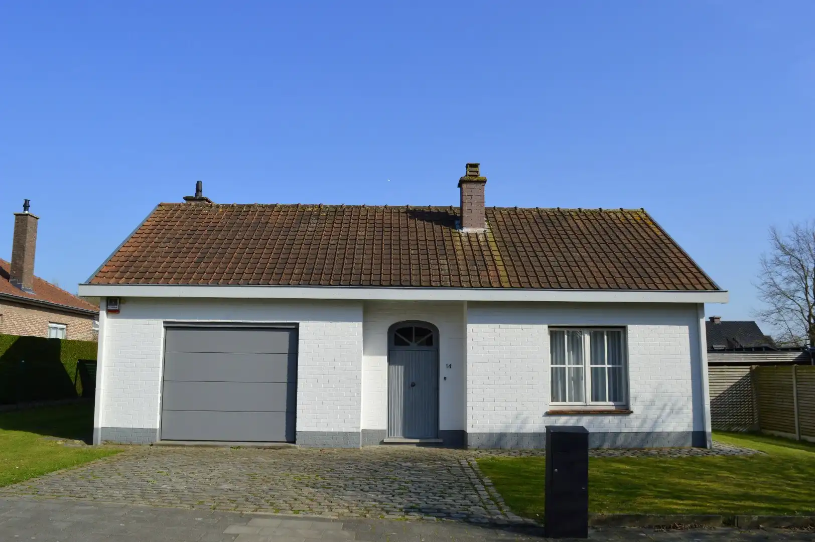 Instapklare woning met 3 slaapkamers, garage en een mooi stukje tuin te koop in residentiële wijk te Aalbeke foto 24