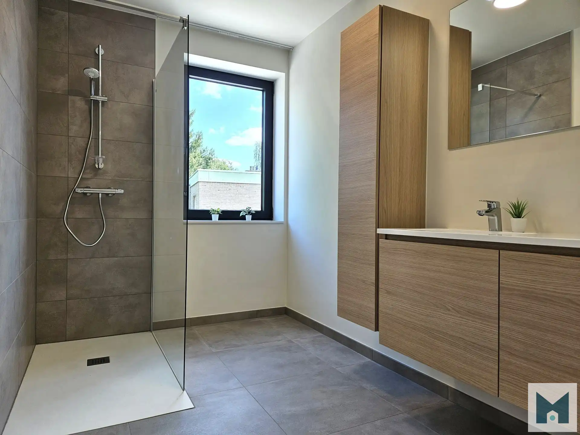 Lichtrijke, energiezuinige nieuwbouw duplex te Oudegem! foto 10