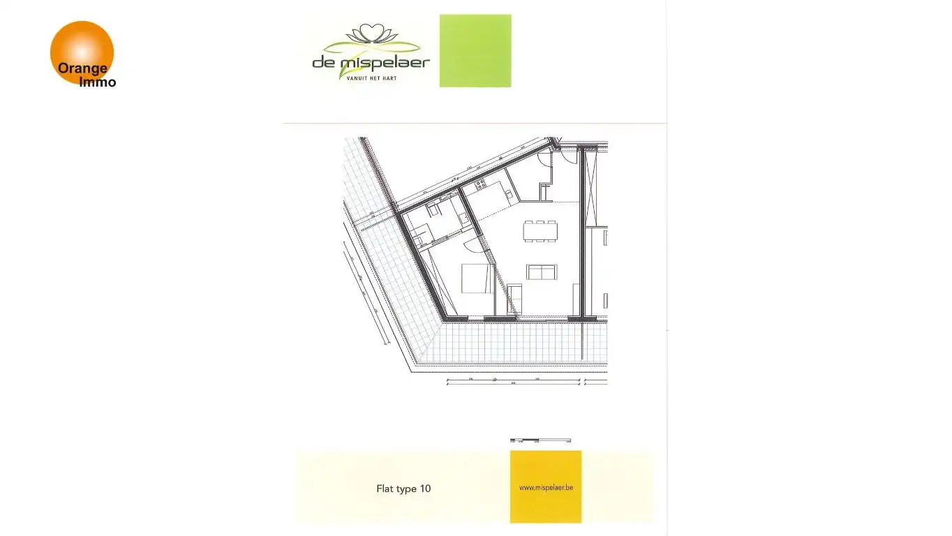 Nieuwbouwappartement met één slaapkamer gelegen in het commercieel en bruisend centrum van Eisden. Een appartement voor wie wil wonen in een gezellig en comfortabel complex voorzien van tal van faciliteiten. foto 7